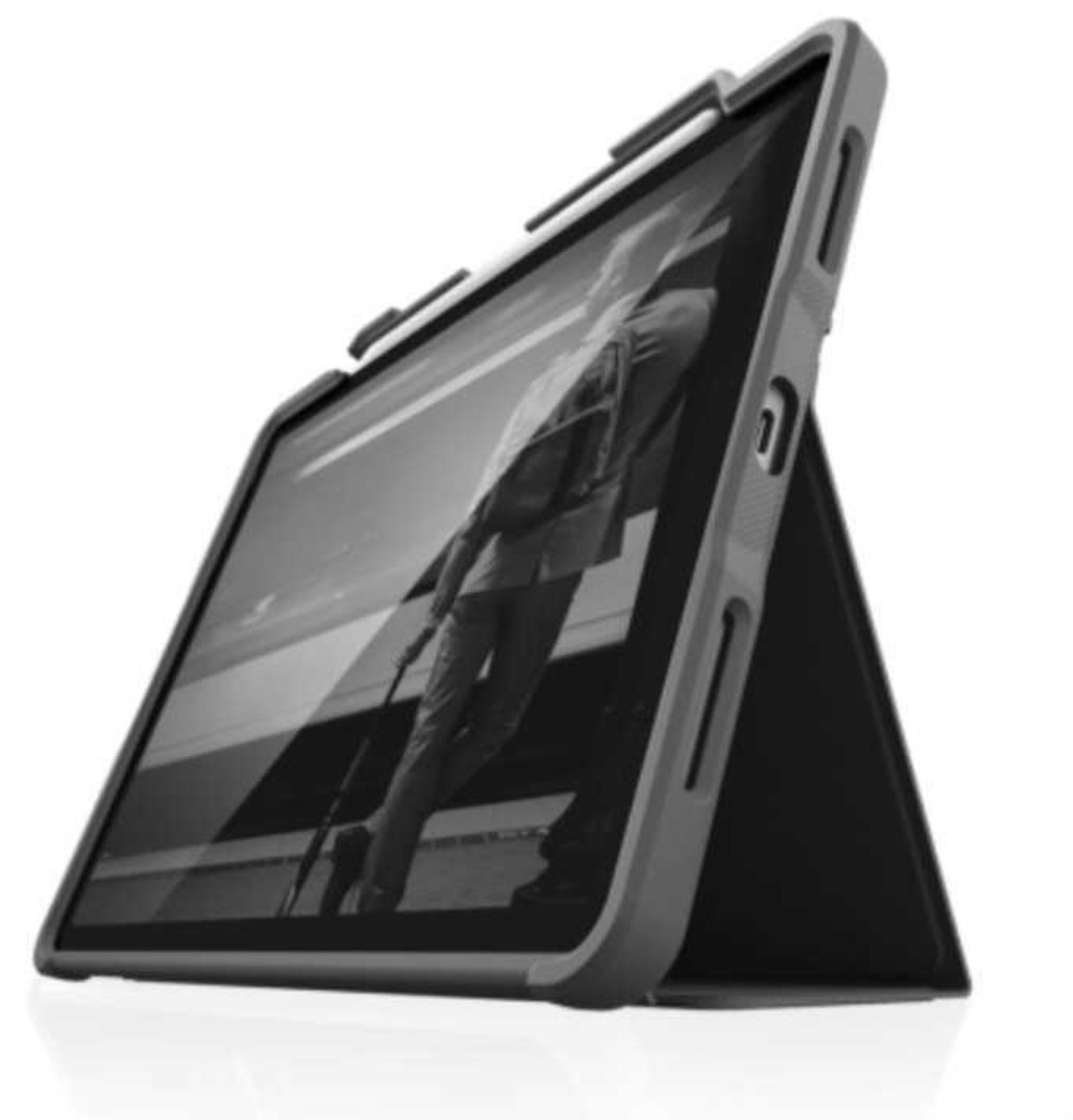 RRP £120 X2 Smarter Than Most Dux Plus iPad Case For iPad Air 4Th Generation One In Black And One In