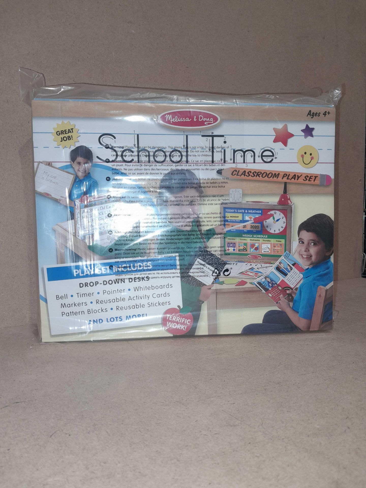 RRP £120 A Boxed School Time Classroom Playset - Image 2 of 2