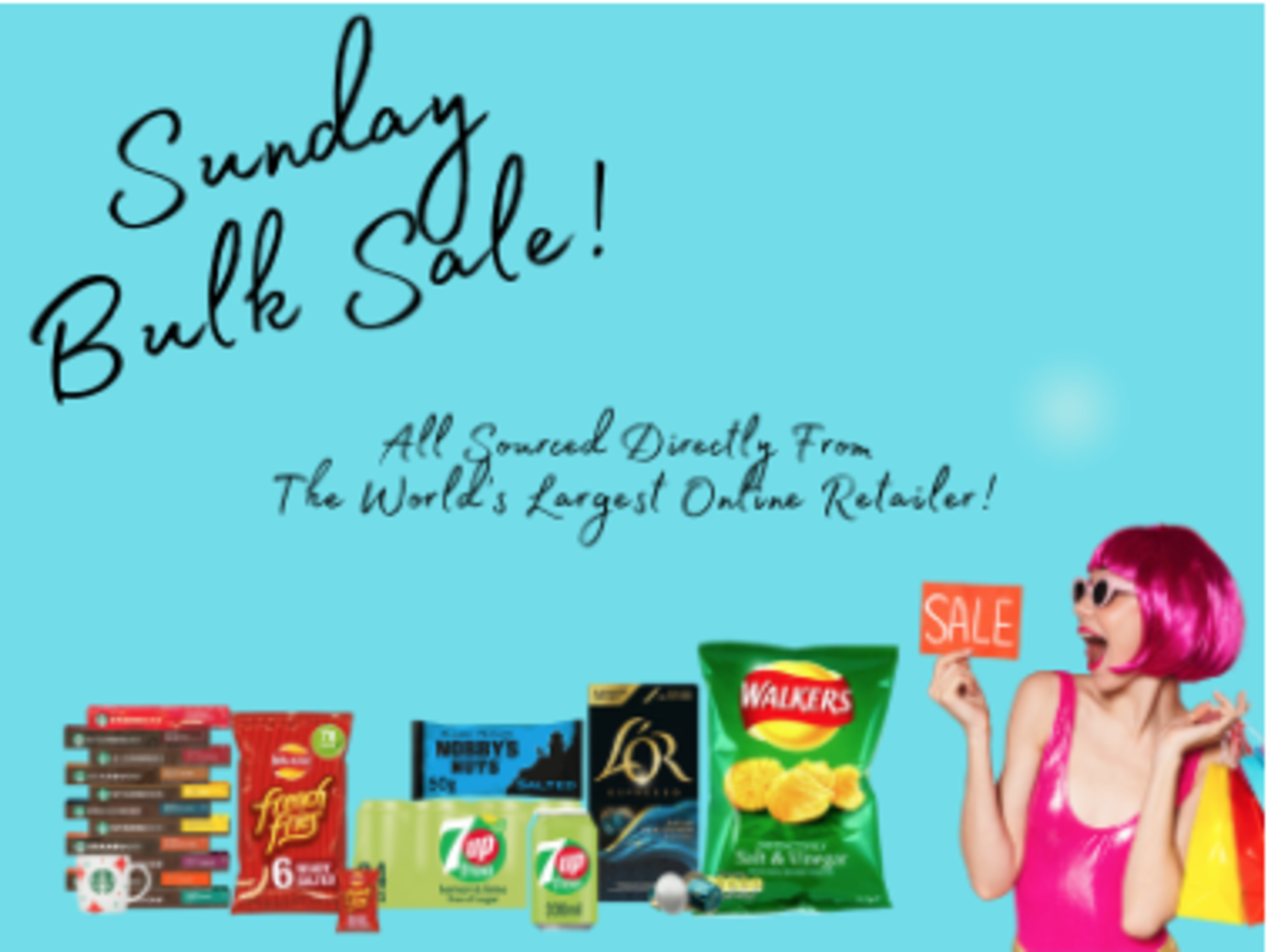 TIMED - Sunday Spectacular Bulk Grocery Sale: Brand-New 16th April 2023