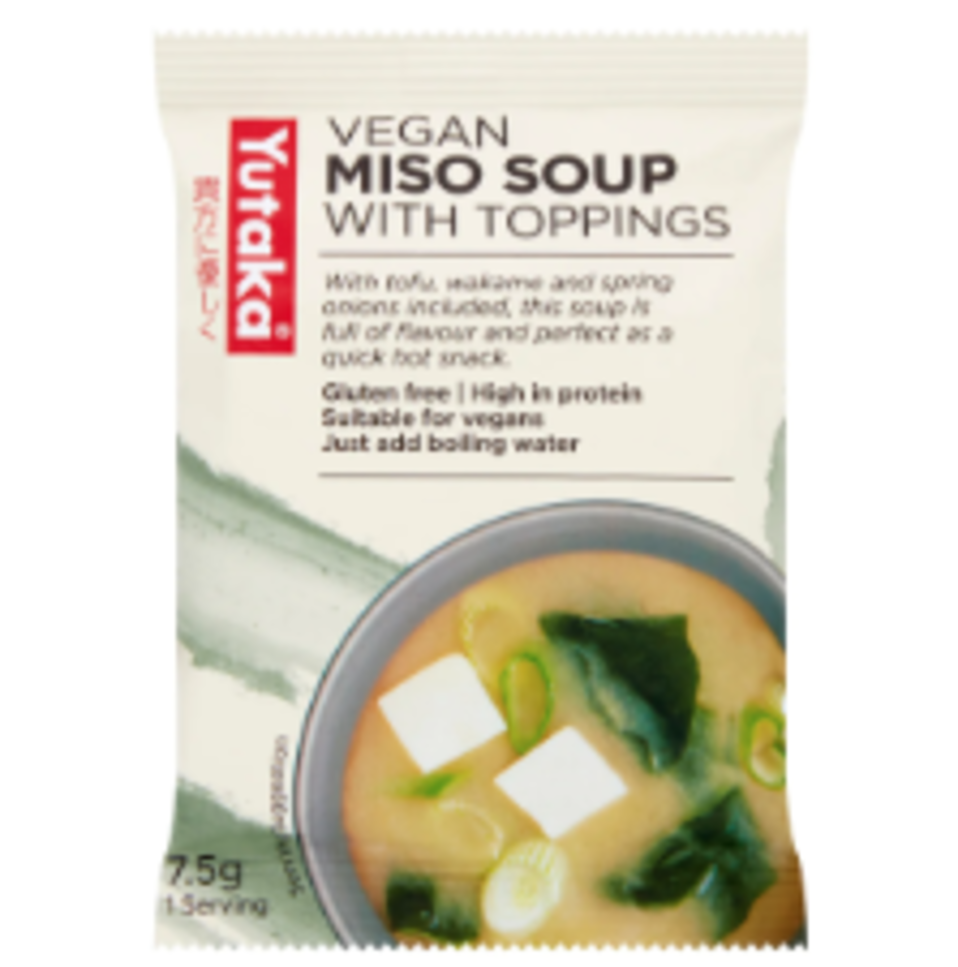 RRP £917 (Approx. Count 114) spW37d2105B (2) 45 x Yutaka Instant Miso Soup Vegetarian 7.5 g (Pack of