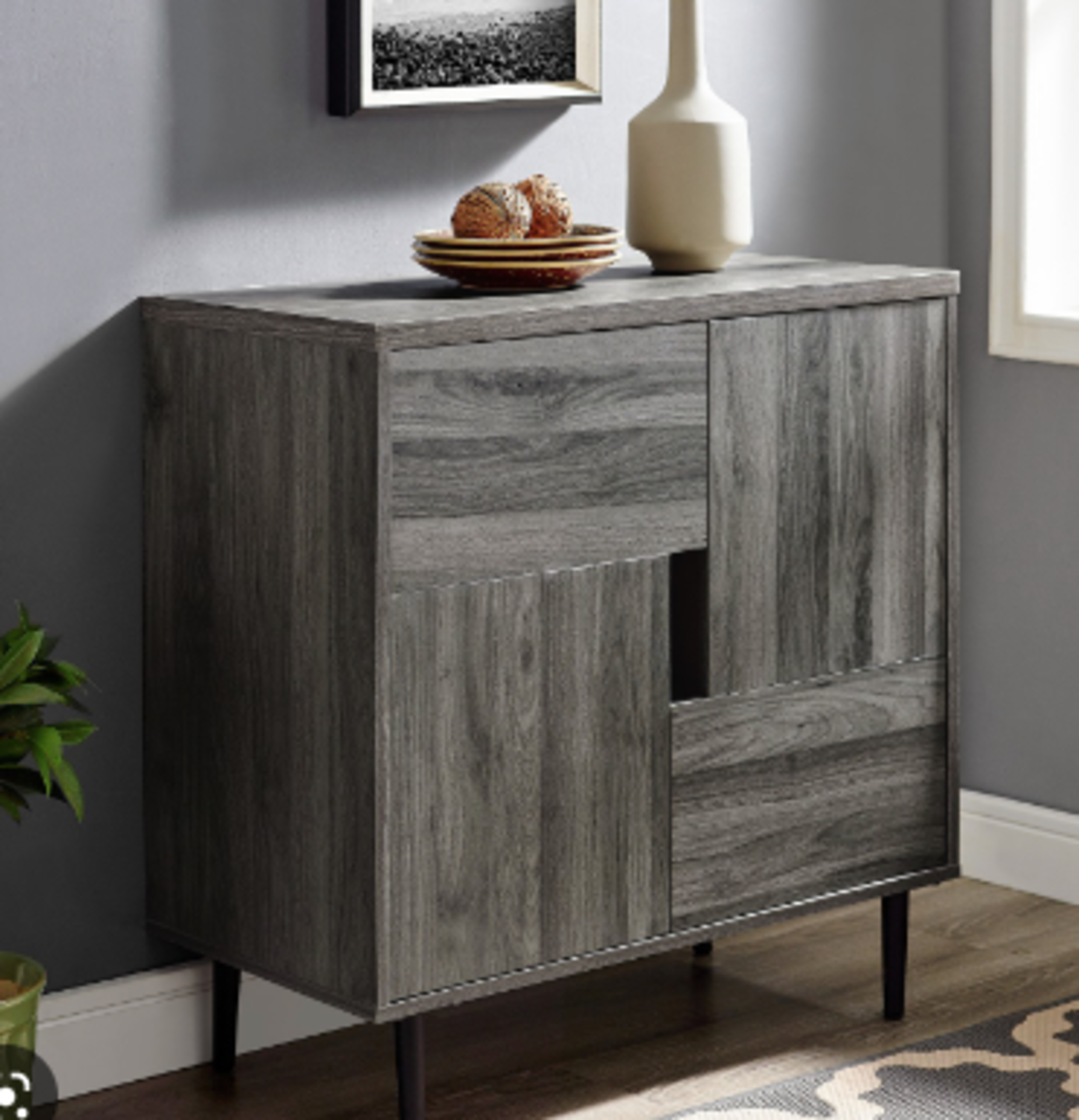 RRP £220 A Boxed 30" Modern Accent Cabinet