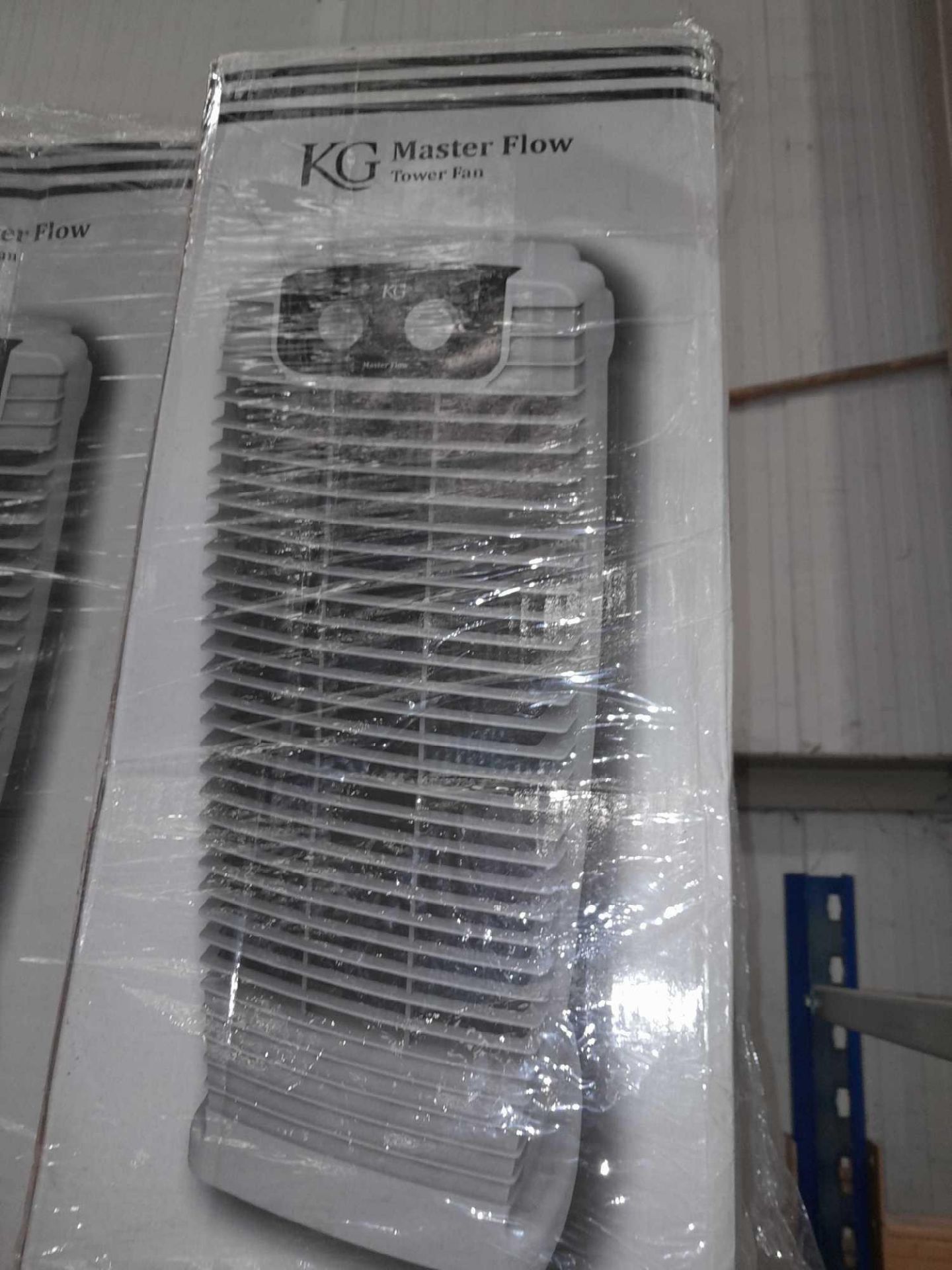RRP £100 Brand New Boxed Kg Master Flow Tower Fan - Image 2 of 2