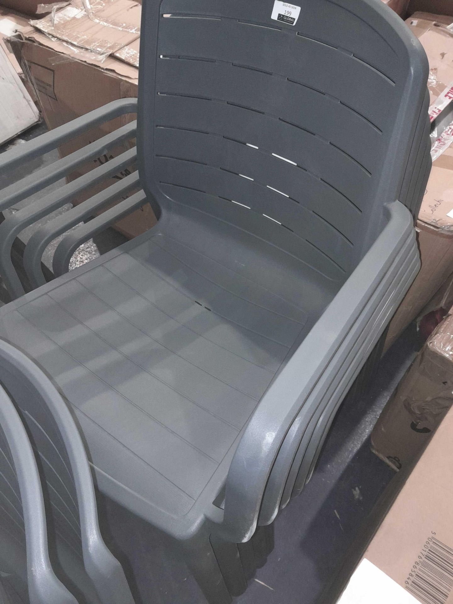 RRP £175 Lot Contains X5 Garden Chairs - Image 2 of 2