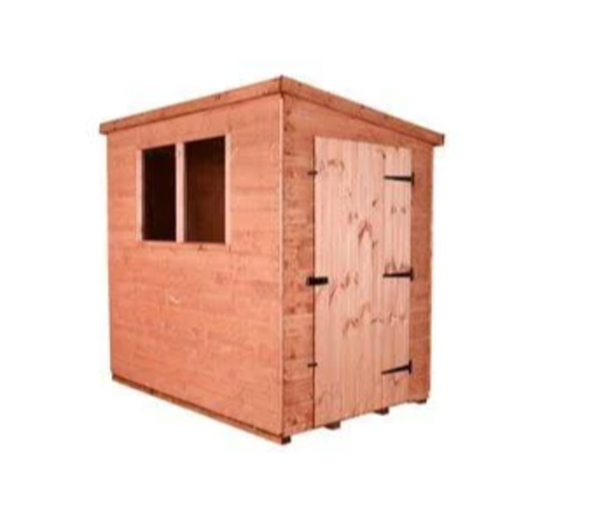 RRP £310 Boxed Apex Shed