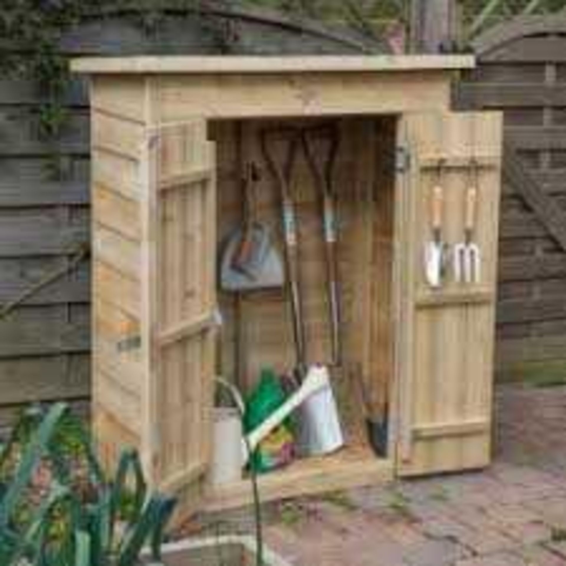 RRP £395 A Wooden Garden Tool Shed