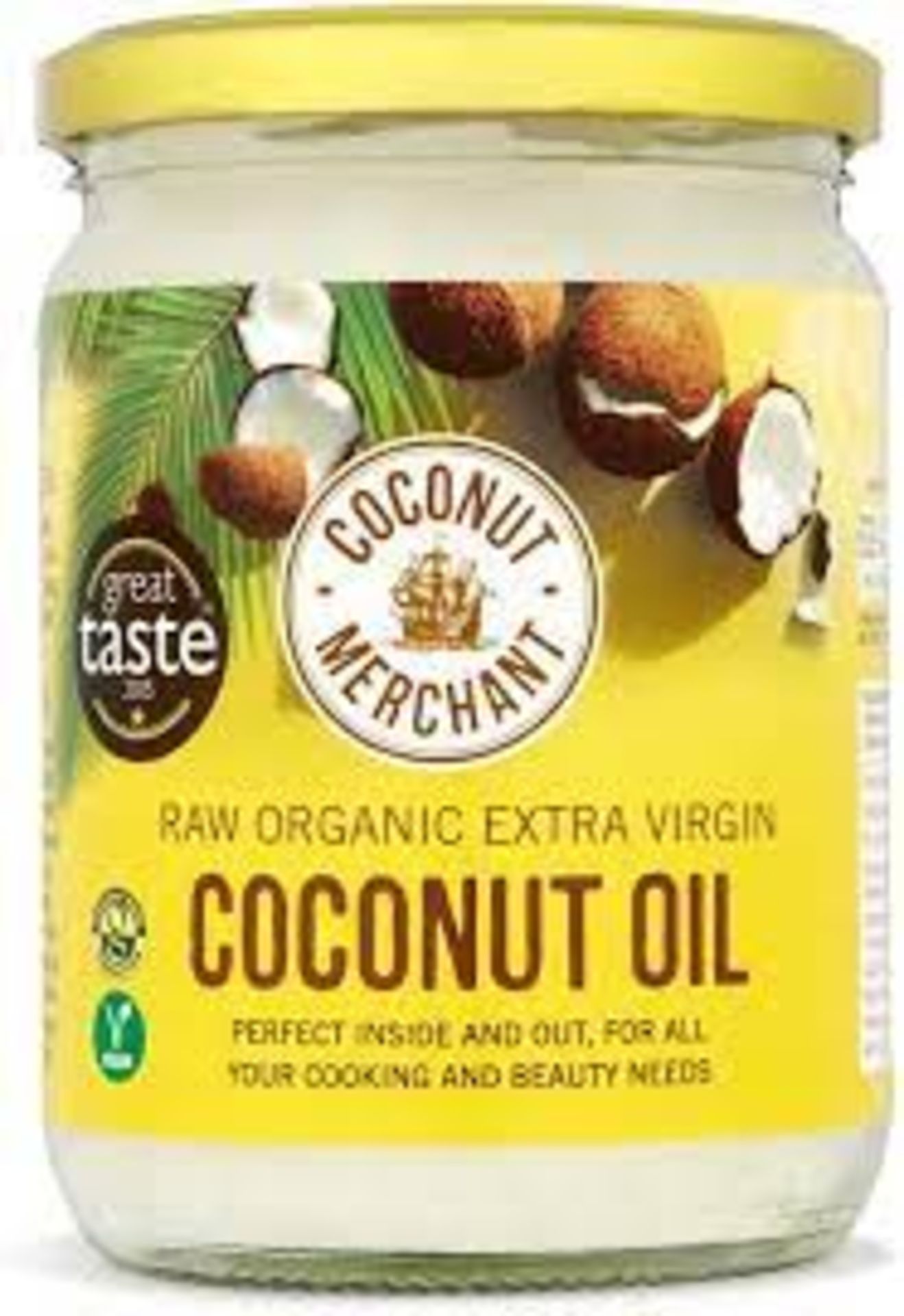 RRP £1858 (Approx. Count 216) spW56t1568P Coconut Merchant Organic Coconut Oil 500mL | Extra Virgin,