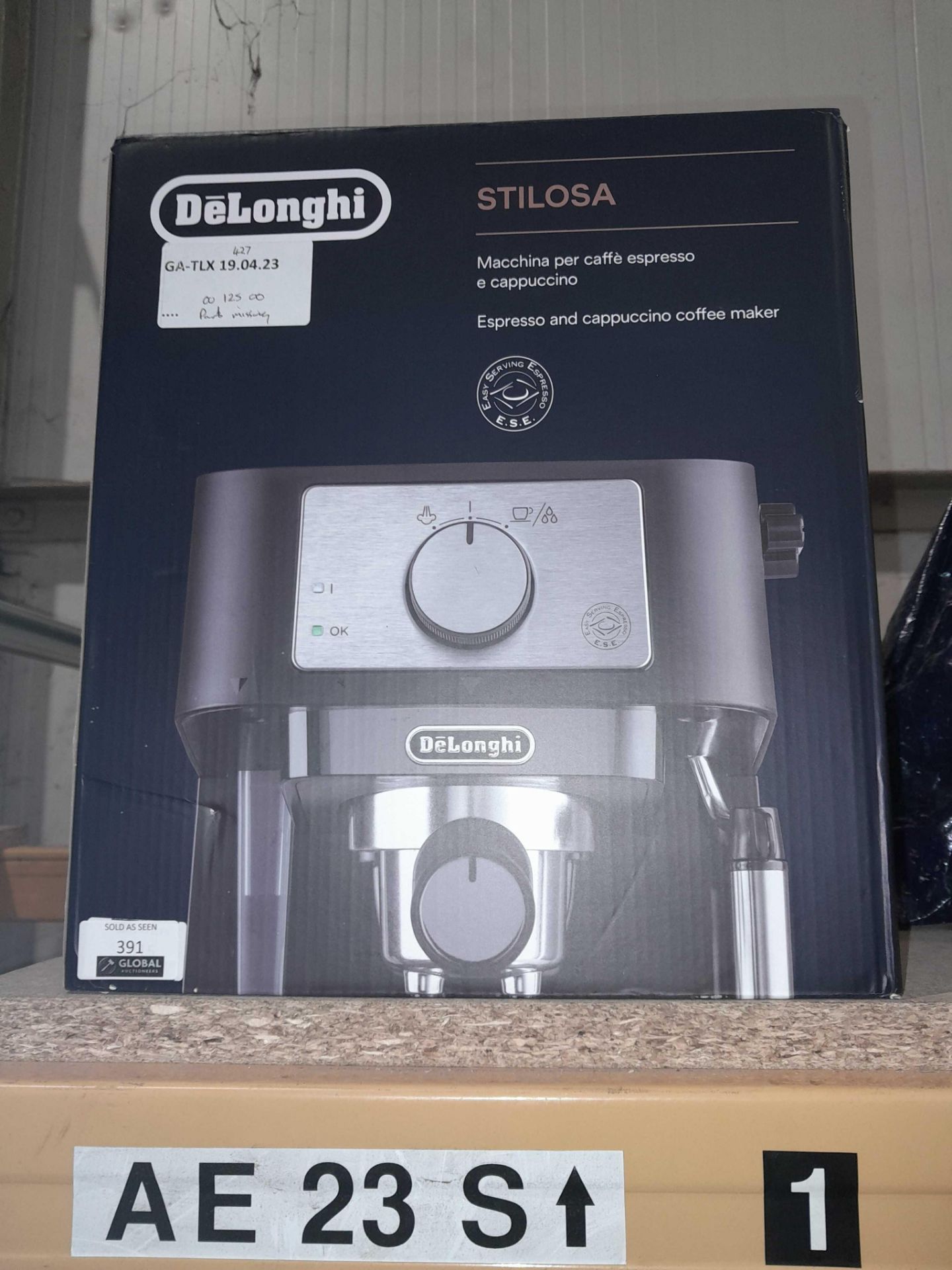RRP £125 A Boxed Delonghi Coffee Maker - Image 2 of 2