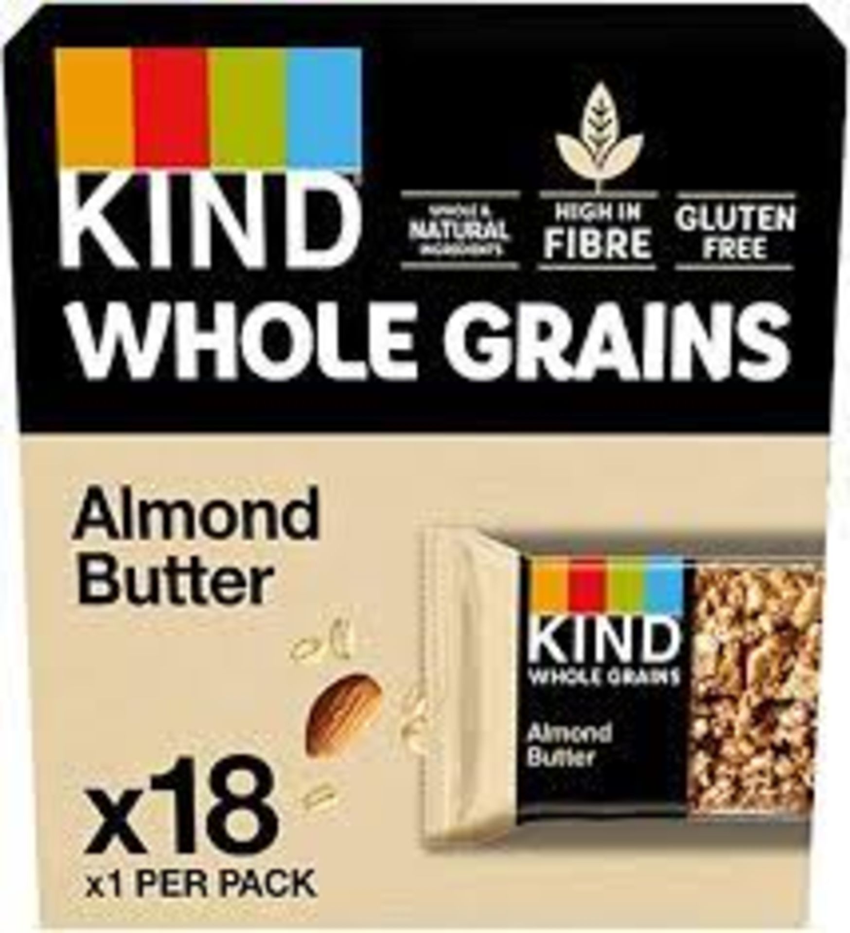 RRP £977 (Approx. Count 80)(D82) spW57m8049l 16 x KIND Breakfast Cereal Bars, Gluten Free Snacks,