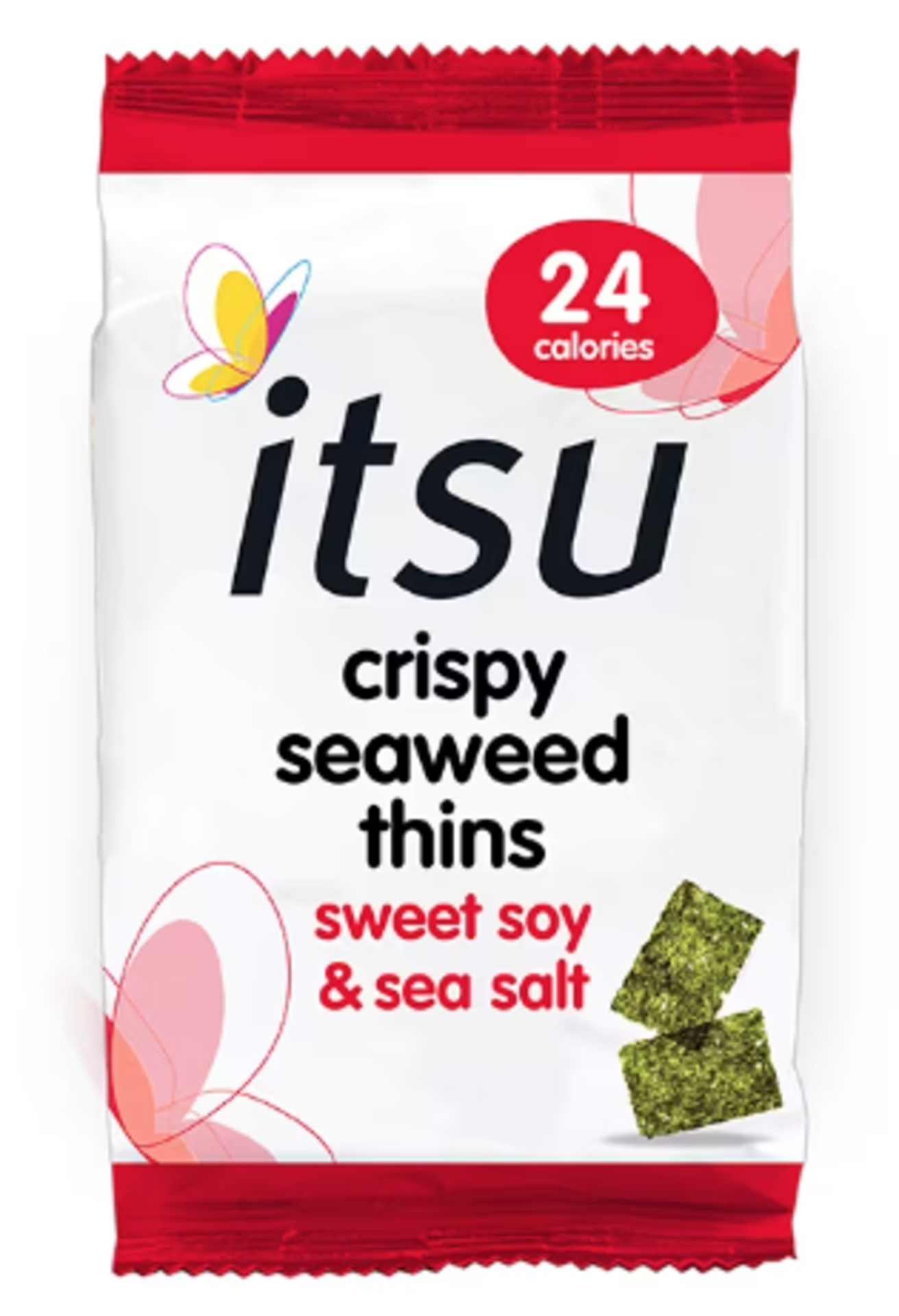 RRP £1557 (Approx. Count 121) spI050iipJj 118 x Itsu Crispy Seaweed Thins Healthy Snack 5g (Pack