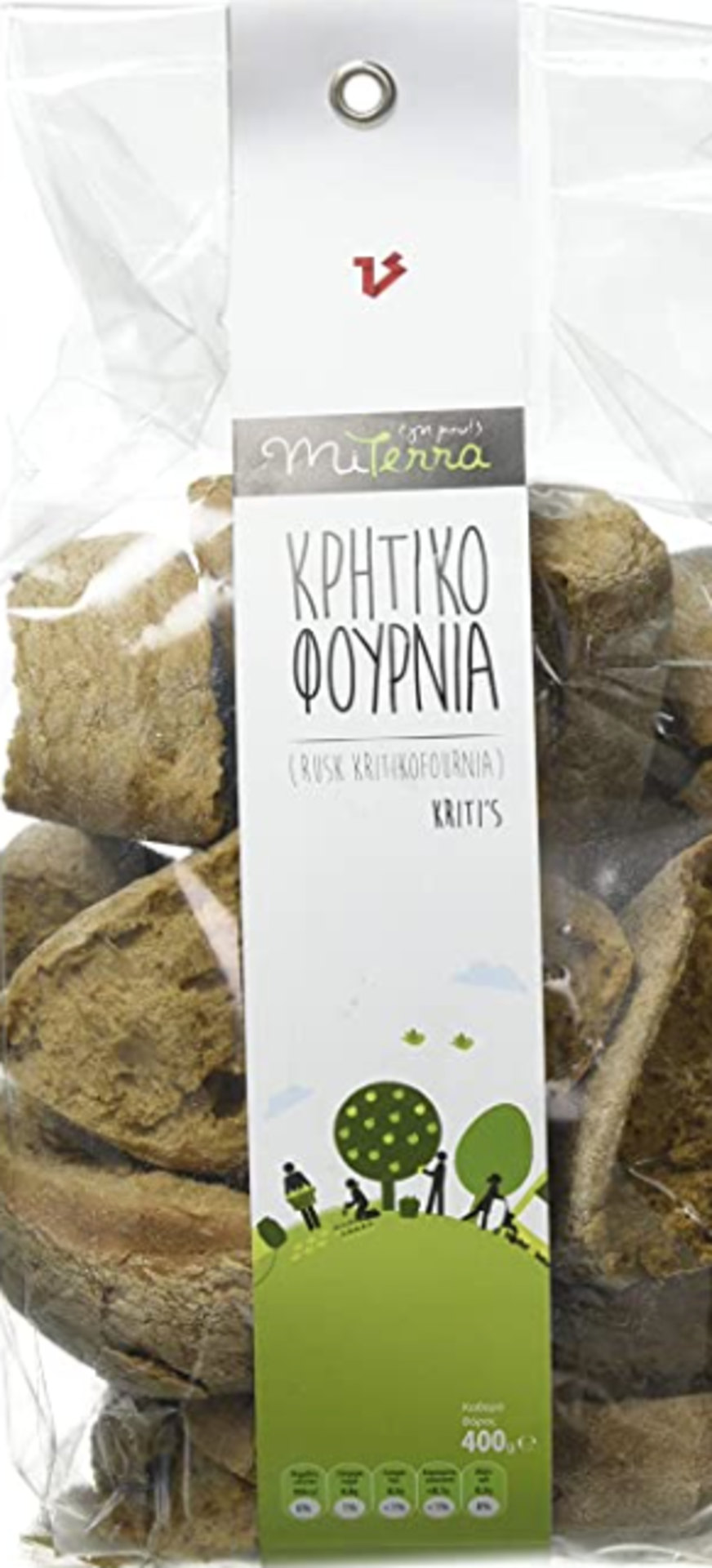 RRP £1133 (Approx. Count 89)(A56) spW49T1449R 40 x MITERRA Greek Traditional Cretan Rusk, Pack of