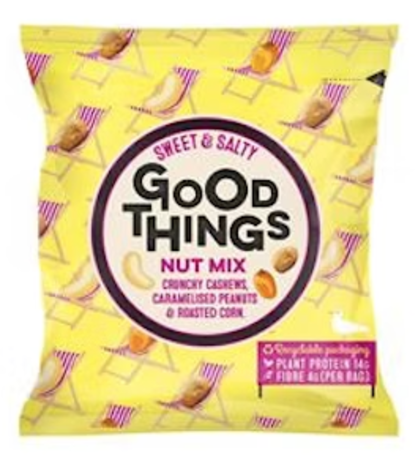 RRP £1296 (Approx. Count 166) spW56t1729v 60 x Good Things - Sweet & Salty Nut Mix - 100g - Source