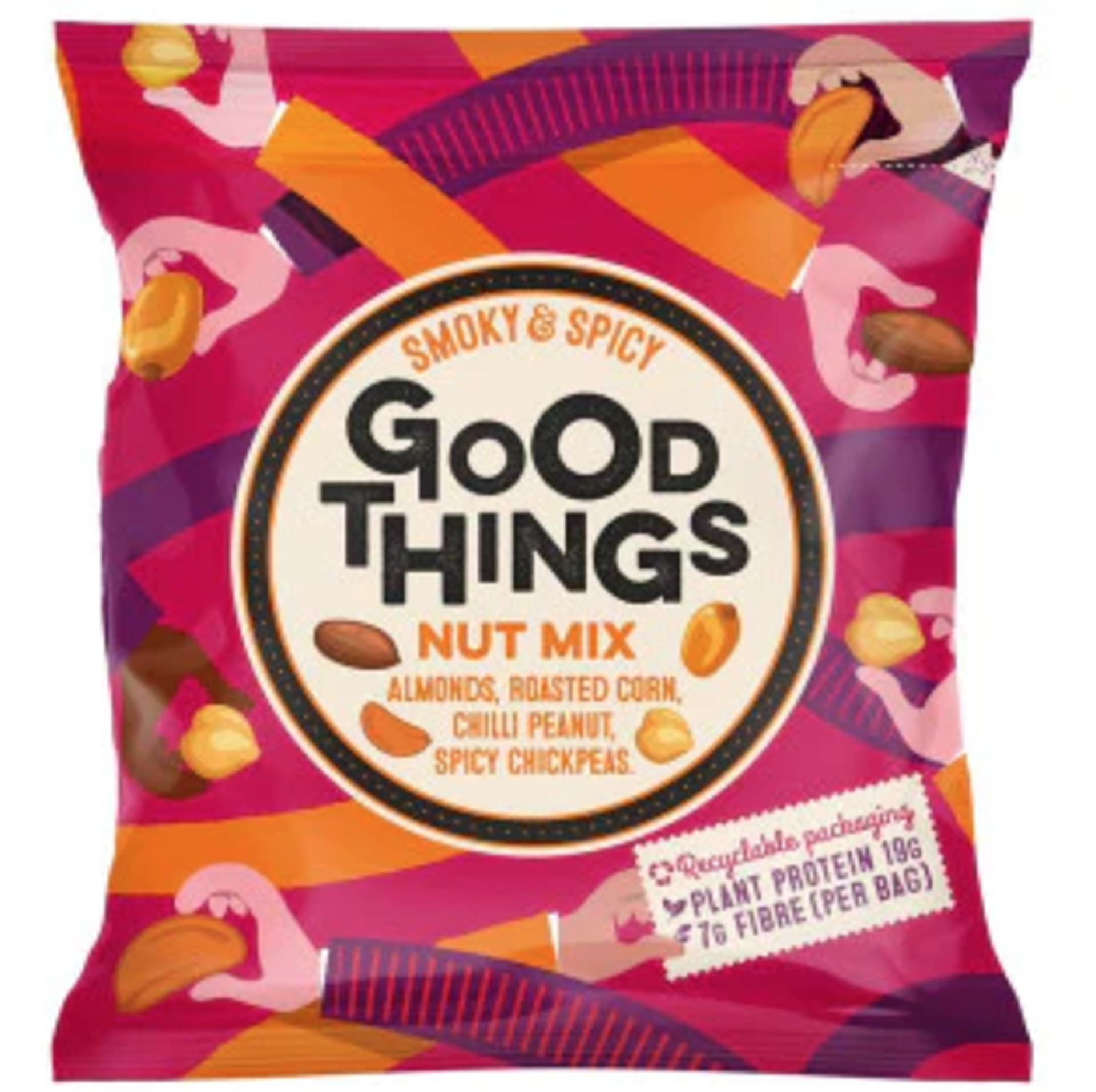 RRP £769 (Approx. Count 36)(E30) spW14h6692X 24 x Good Things - Smoky and Spicy Nut Mix - 100g -