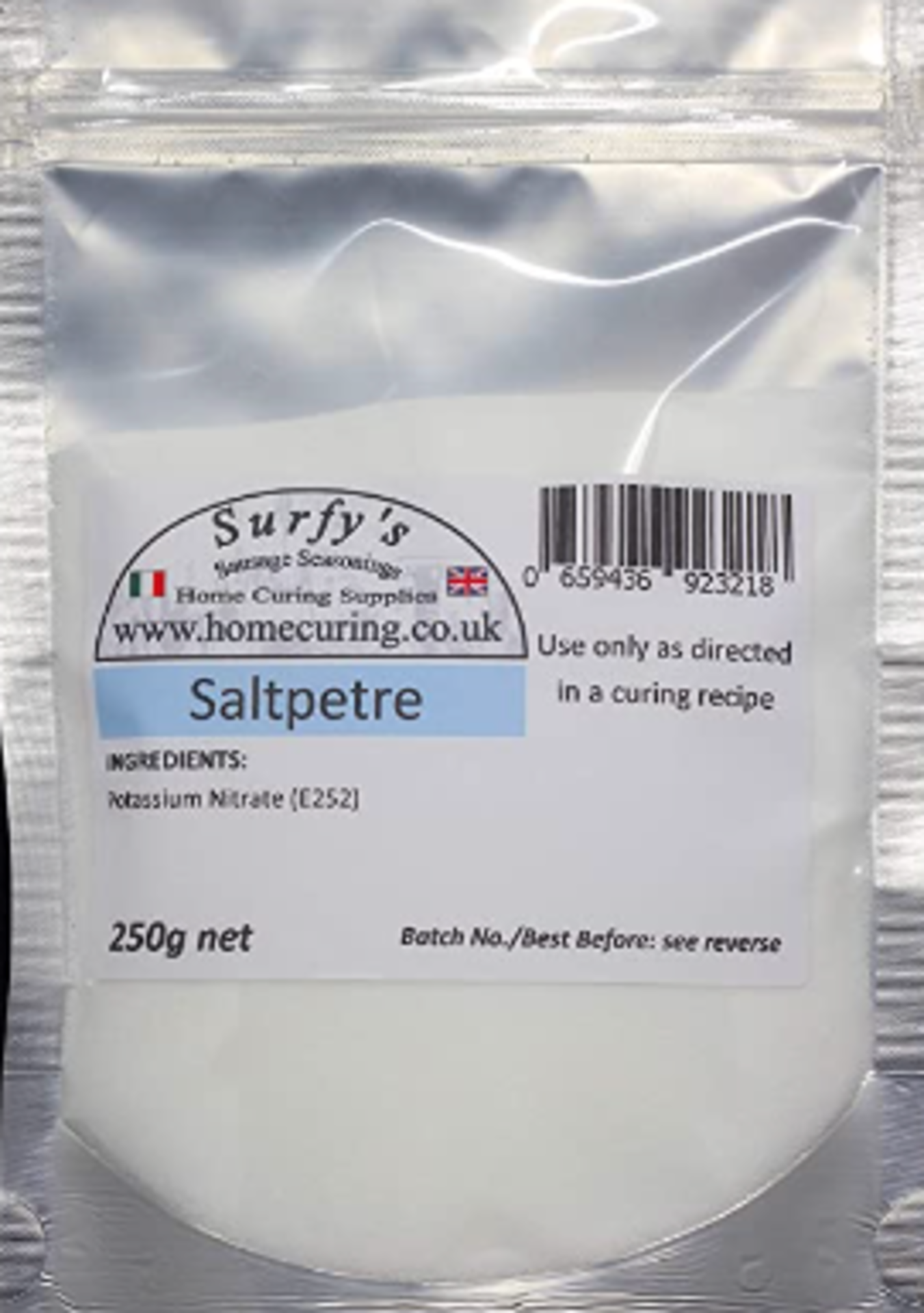 RRP £1887 (Approx. Count 182) spW46n5420H 82 x Saltpetre Highest Purity Food Grade - 500g for Curing - Image 3 of 3