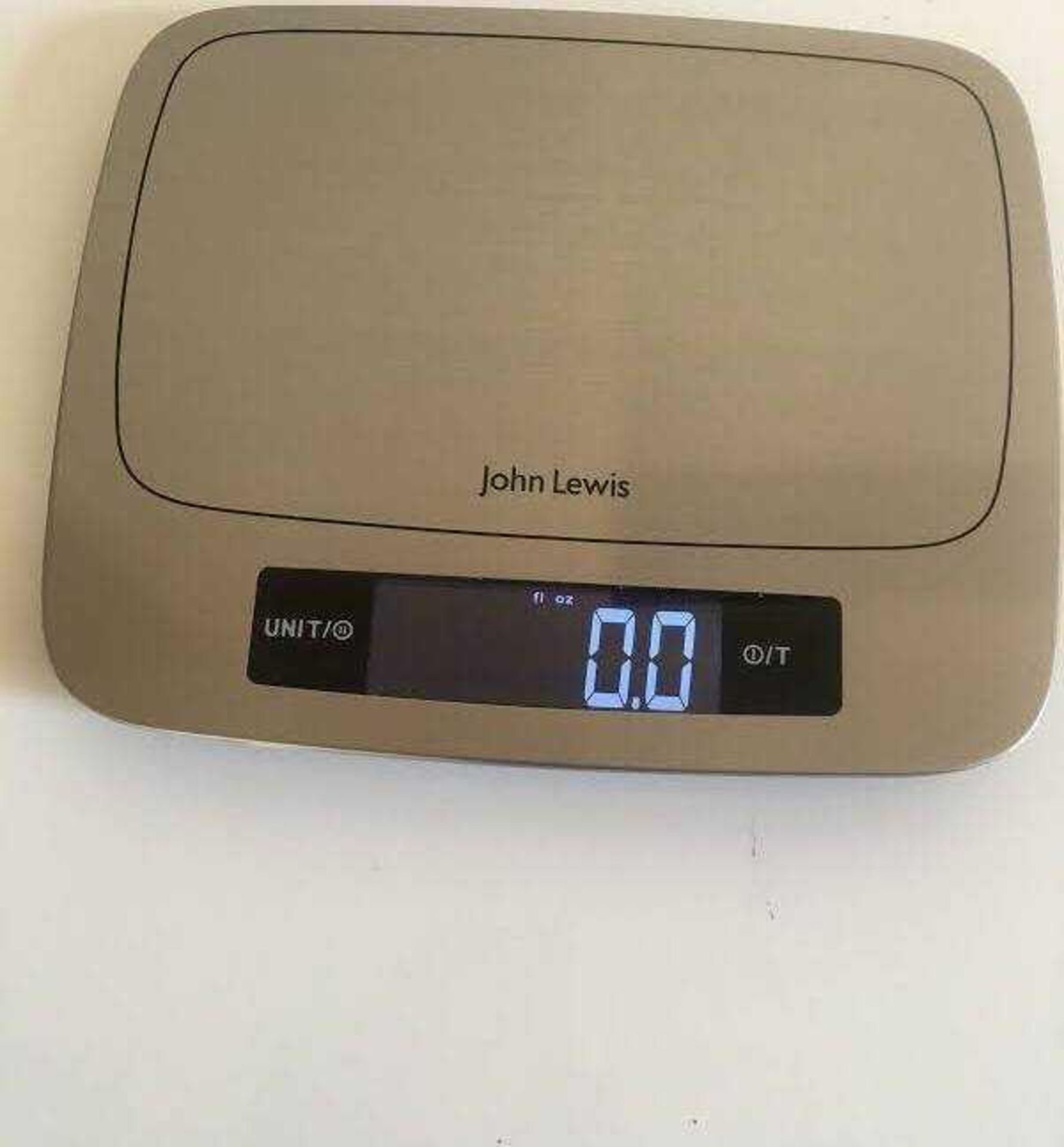 RRP £110 X6 John Lewis Stainless Steel Electronic Scale - Image 2 of 3