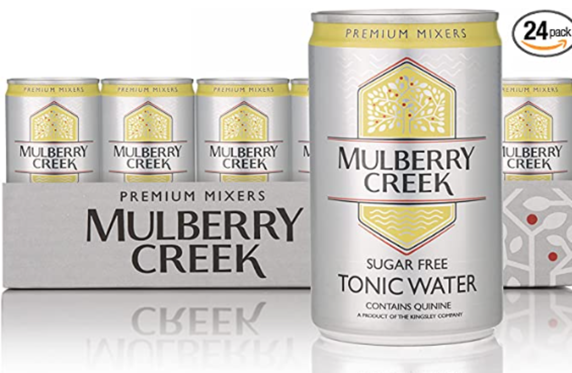 **RRP £561 (Approx. Count 44) spW51V5724N (1) 21 x Mulberry Creek Sugar Free Tonic Water, Delicately