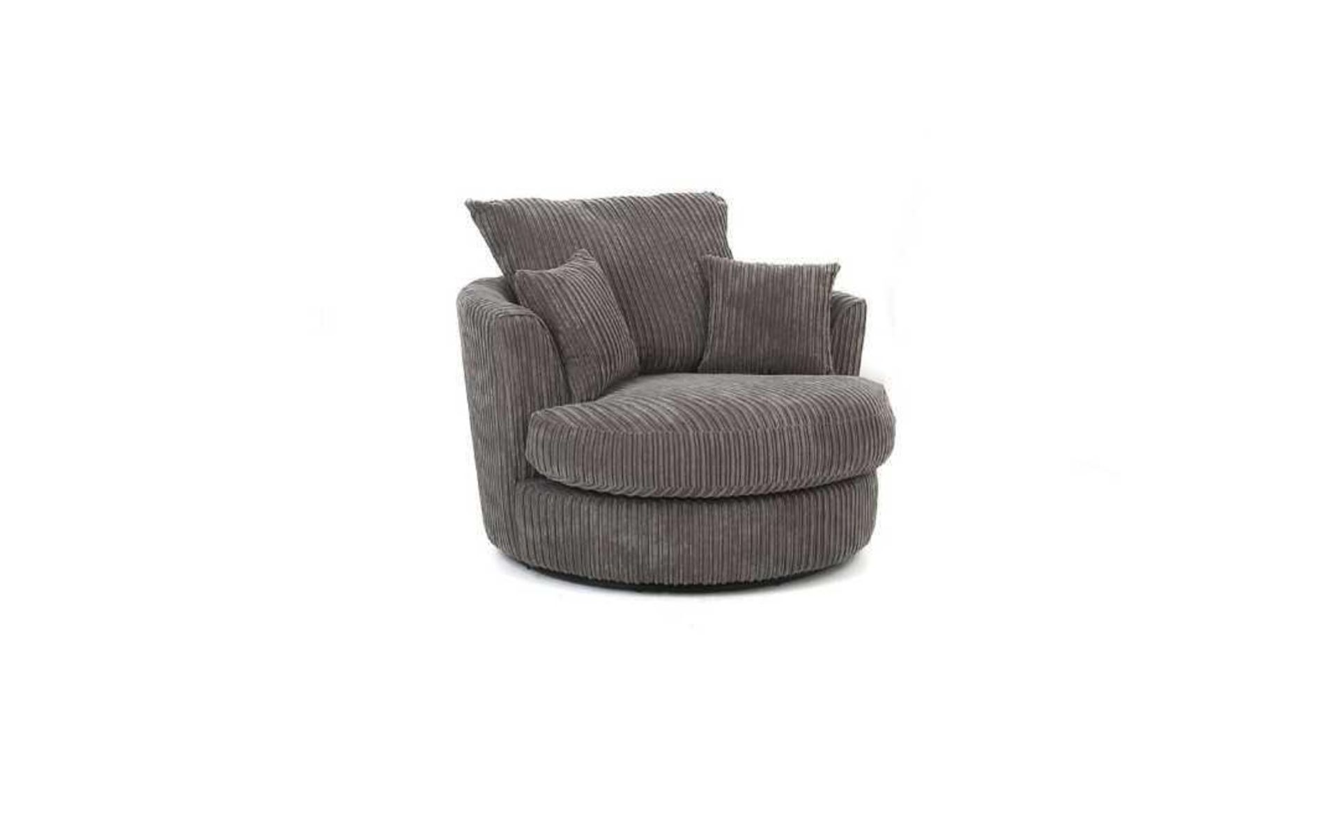 RRP £510 A Soft Touch Swivel Glibben Cuddle Chair