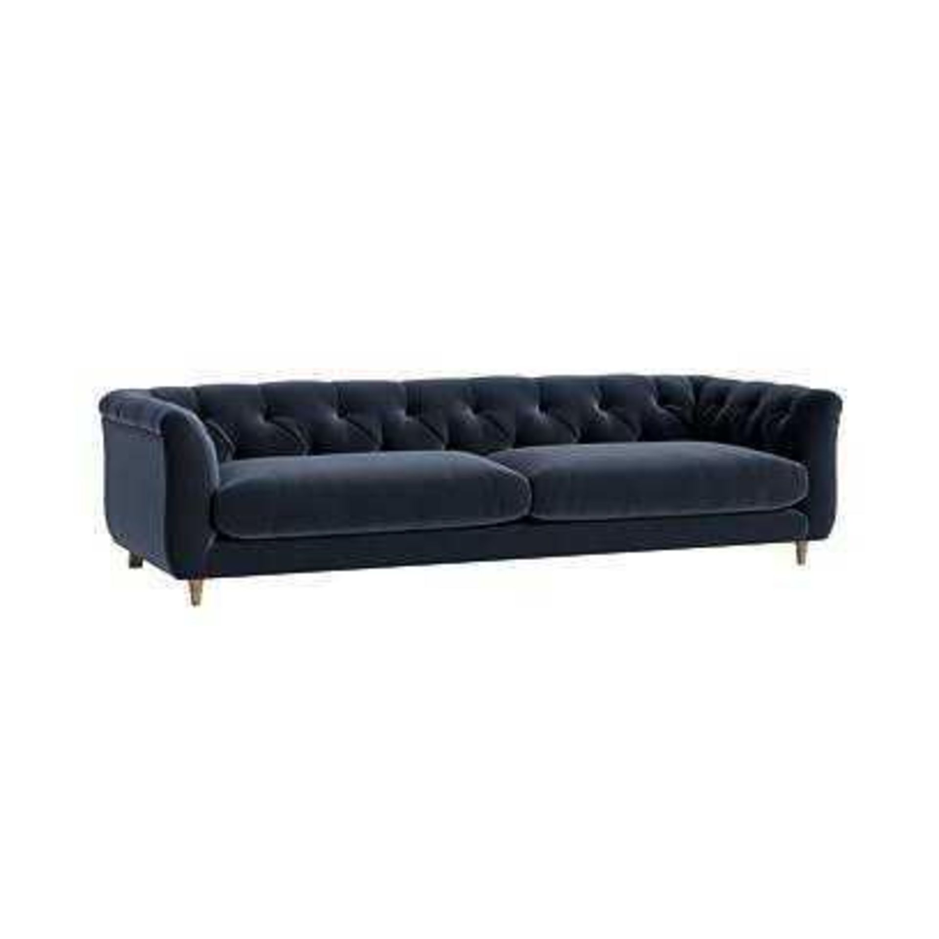 RRP £1200 A Hendricks 4 Seater Velvet Sofa