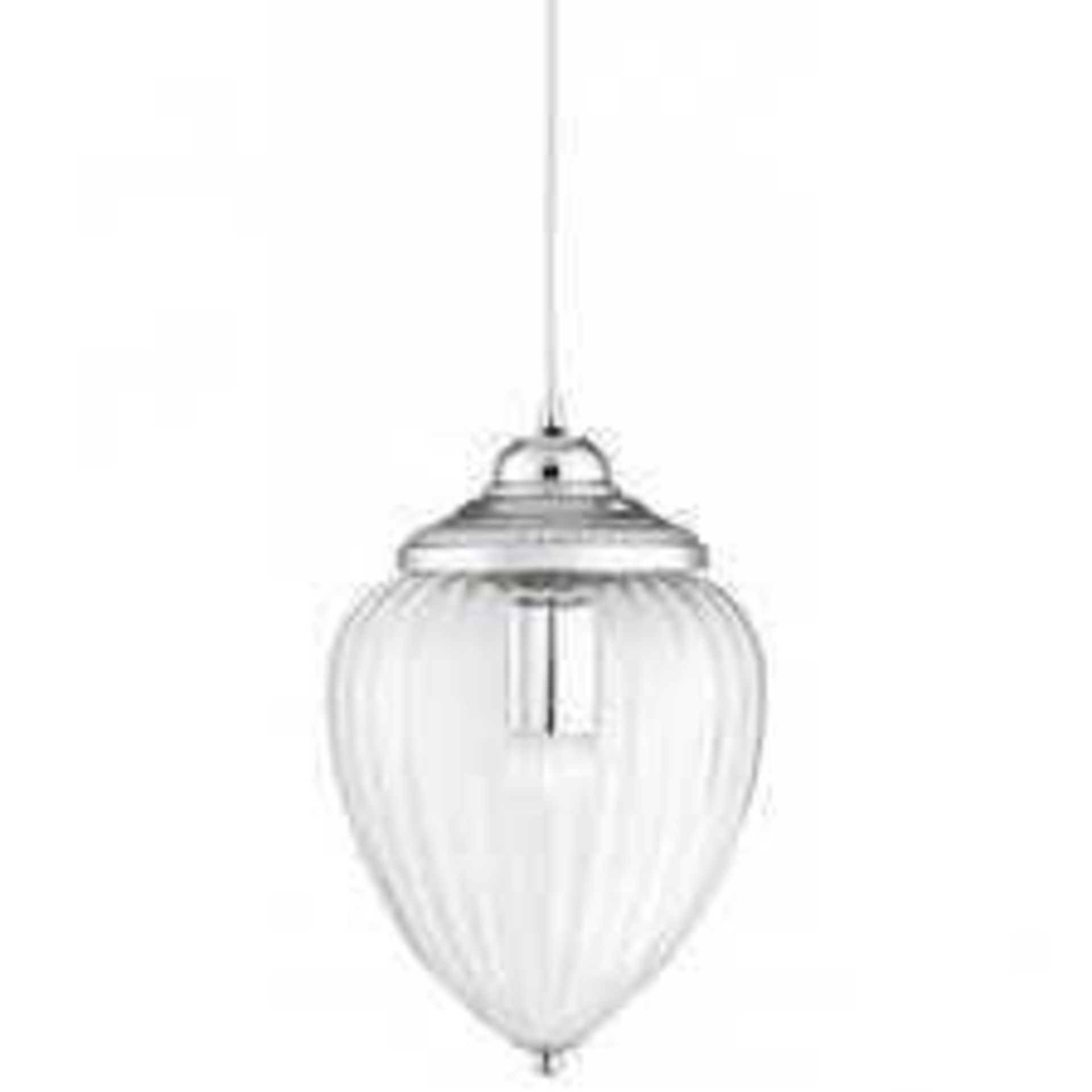 RRP £135 A Boxed Lantern Glass Shade