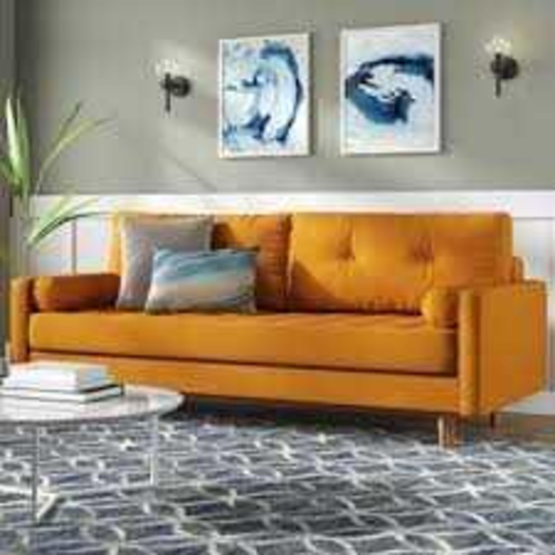 RRP £540 A Gloria 3 Seater Sofa