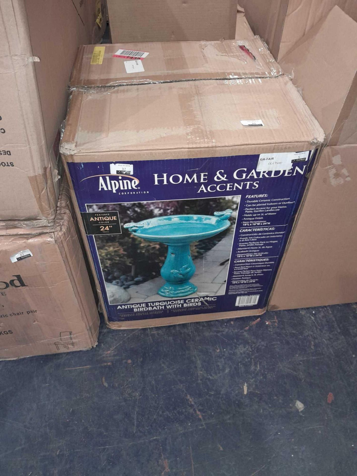 RRP £175 A Boxed Alphine Bird Bath - Image 2 of 2