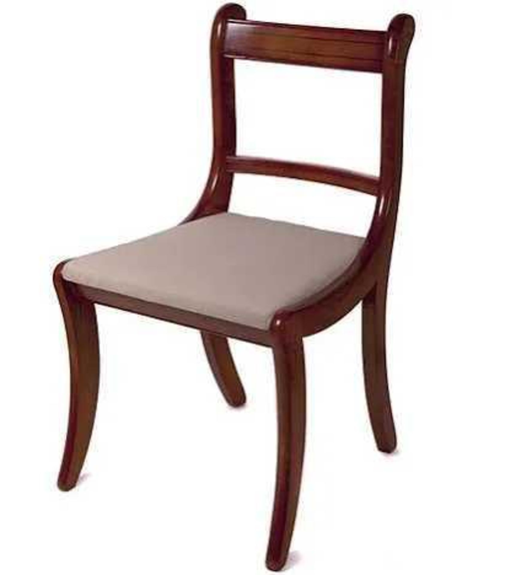 RRP £175 A Boxed Barros Solid Wood Dining Chair