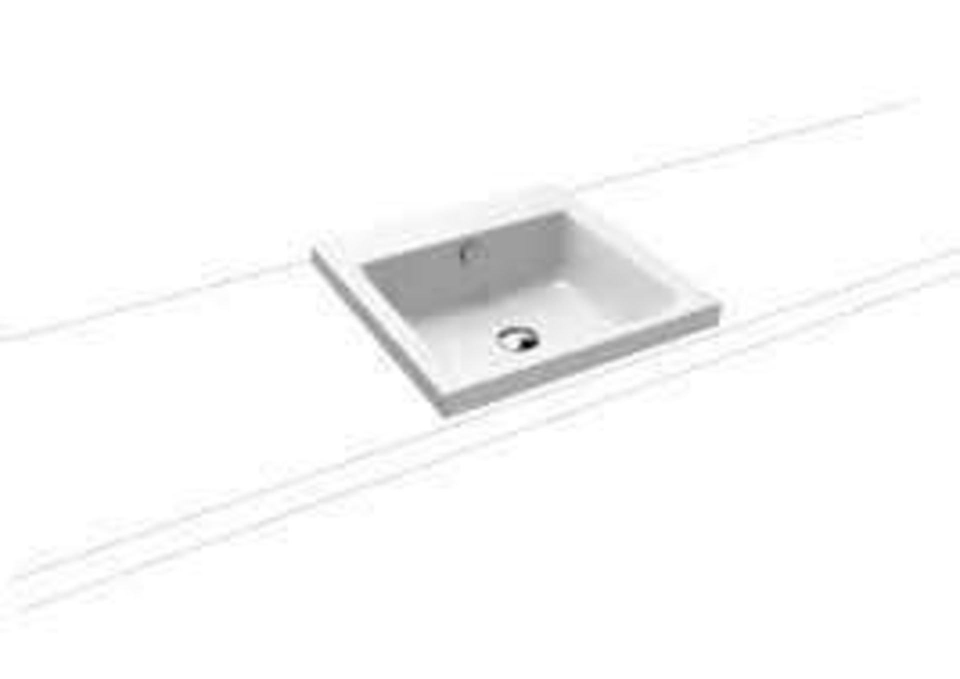 RRP £110 Lot To Contain X2 Items Including- Countertop Basin
