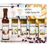 RRP £1054 (Approx Count 89)(F31)spW14a2512i 12 x MONIN Premium Coffee Syrup Gift Set 5 cl (Pack of