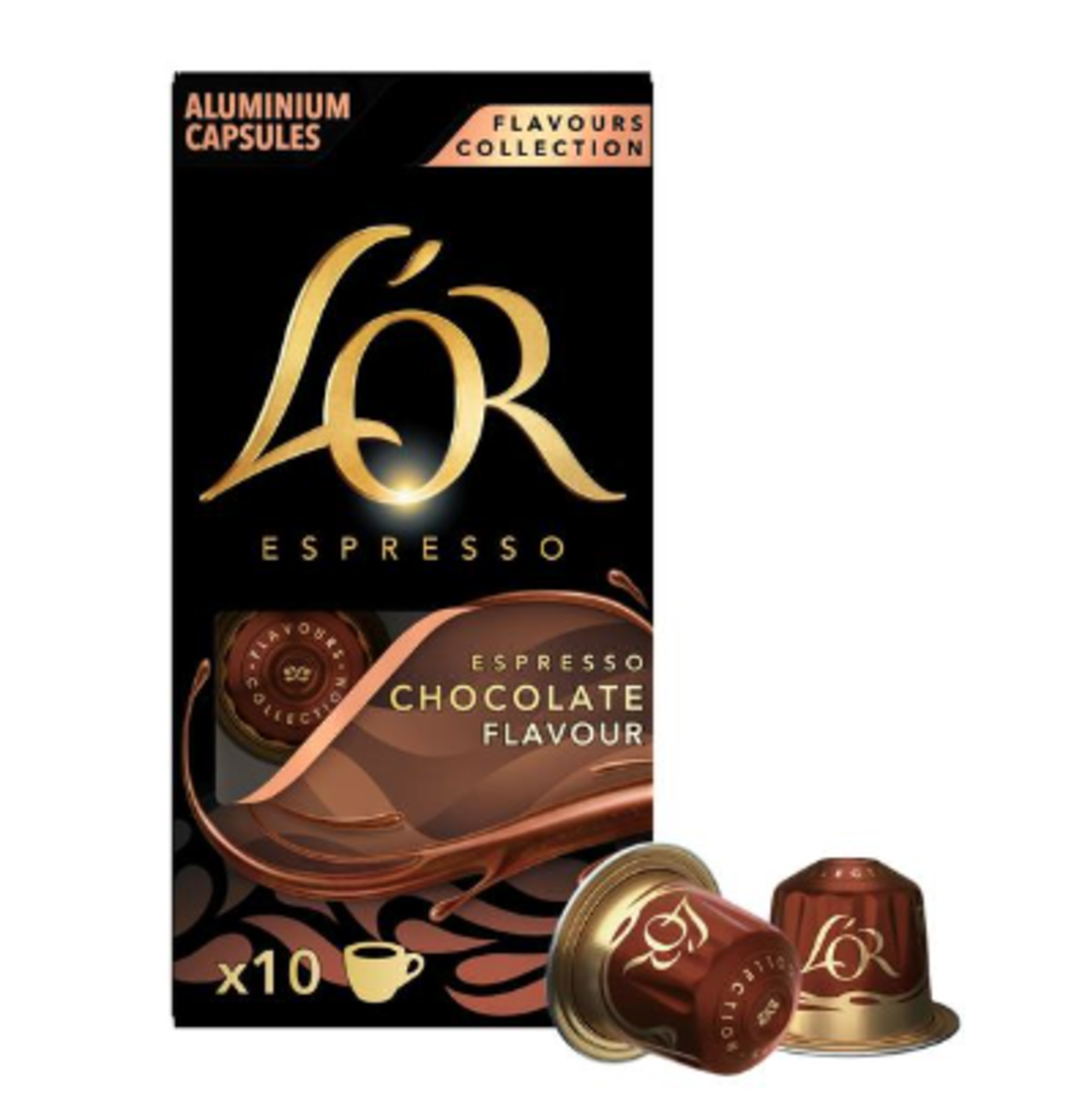 **RRP £2146 (Approx Count 58)(F28)spW58f8831t 27 x L'OR Espresso Chocolate Flavour Coffee Pods