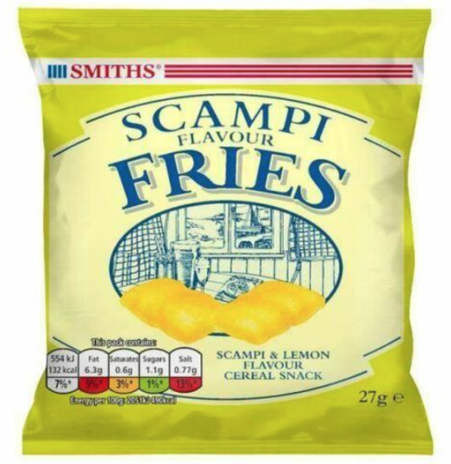 **RRP £943 (Approx. Count 103)(F17) spW10Z6271a 20 x Smith's Savoury Selection Scampi & Lemon