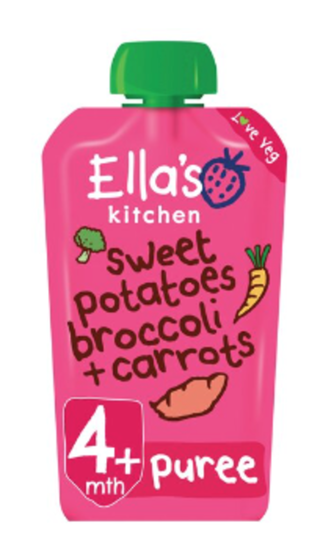 RRP £1363 (Appox. Count 114) spIfh11e76p 6 x Ella's Kitchen Sweet Potatoes Broccoli and Carrot