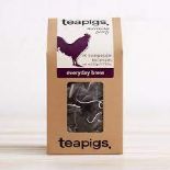 RRP £896 (Approx Count 143)(F35)spIgt127T2R 25 x Tea Pigs Everyday Brew Tea Bags Made with Whole
