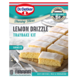 RRP £519 (Approx Count 49) spW26Z7605b 49 x Dr. Oetker Lemon Drizzle Traybake Kit 375 g, 4 Count (