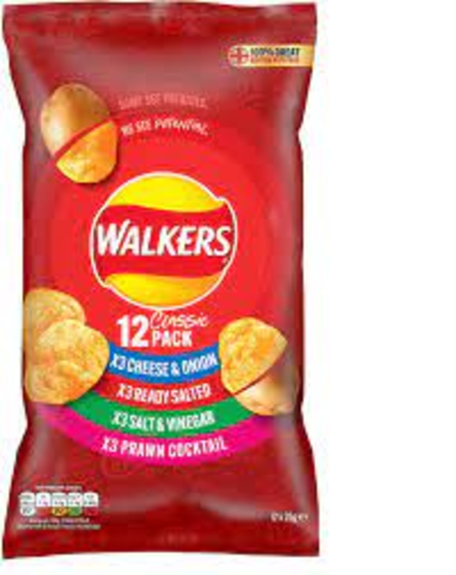 RRP £264 (Approx Count 10)spSNJ21q496 9 x Walkers Classic Variety Crisps Box | Ready Salted | Cheese