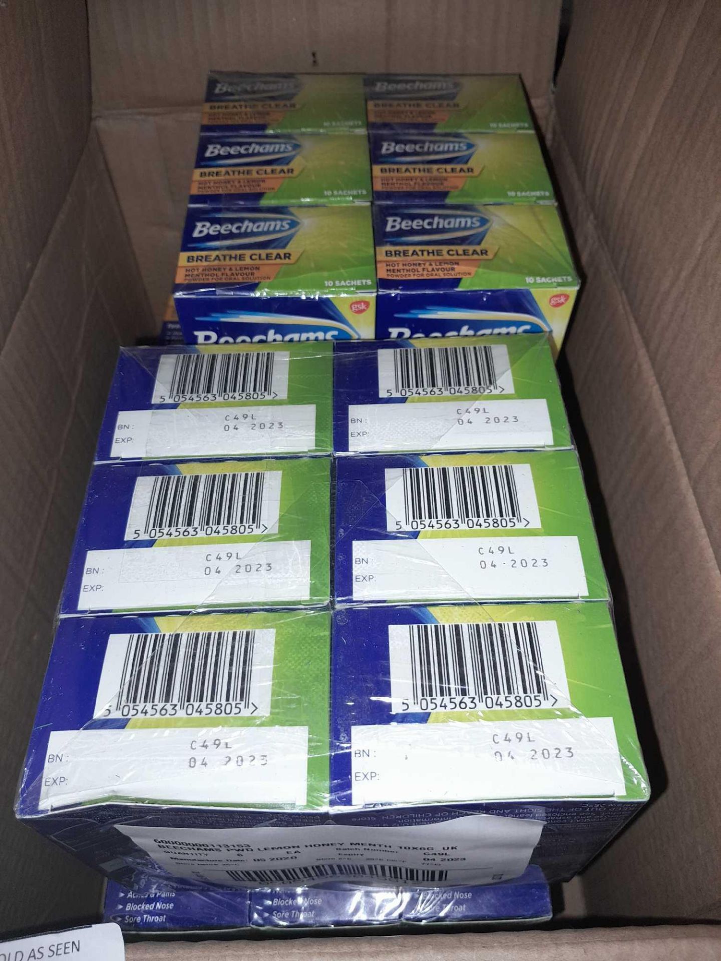 RRP £195 Lot To Contain Approx. 30X Boxed Beecham Breath Clear, - Image 2 of 2