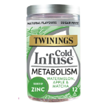 RRP £969 (Appox. Count 98) (F73) spW55i6124g 33 x Twinings Cold Infuse Metabolism with Zinc, 12