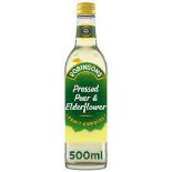 RRP £834 (Approx. Count 67) (E22)  spW52w2868t 28 x Robinsons Fruit Cordial, Pressed Pear and