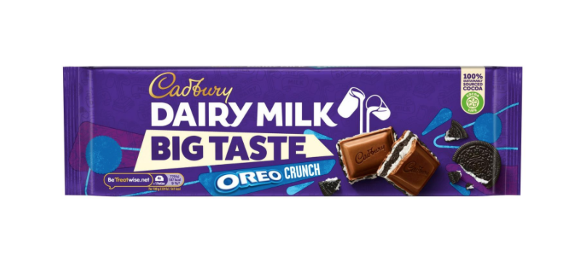 RRP £1437 (Appox. Count 124) (F74) spW55i6124h 26 x Cadbury Dairy Milk Big Taste Chocolate Bar