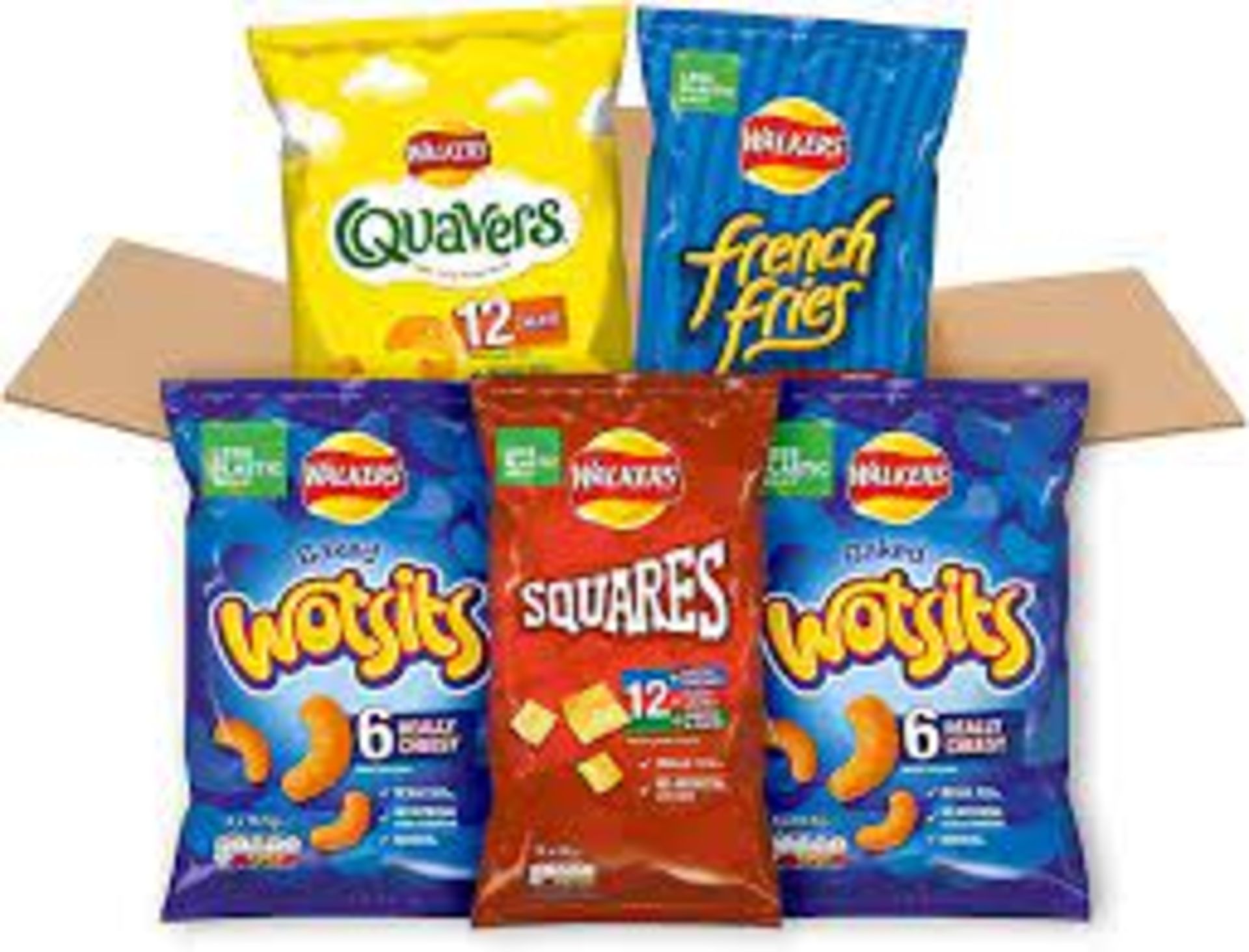 RRP £700 (approx count 510 spW48p1168g 41 x Walkers Under 100 Calories Crisps Snack Box |