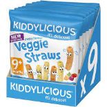 RRP £619 (Approx. Count 38) (E44) spSBG21c5TF 6 x Kiddylicious Coconut Rolls - Delicious Snacks