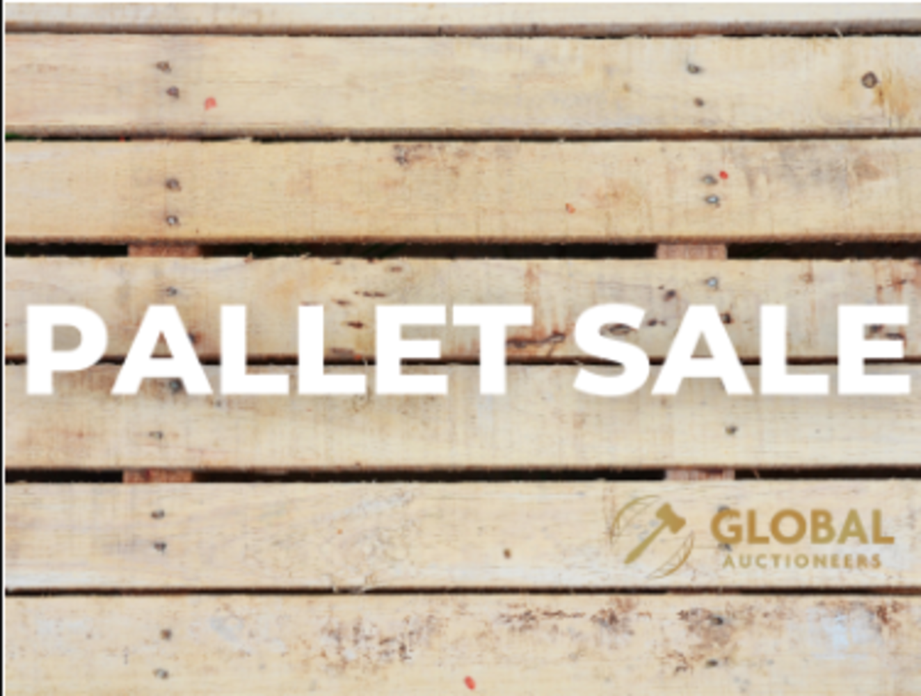 Pallet Clearance Sale! 9th June 2023