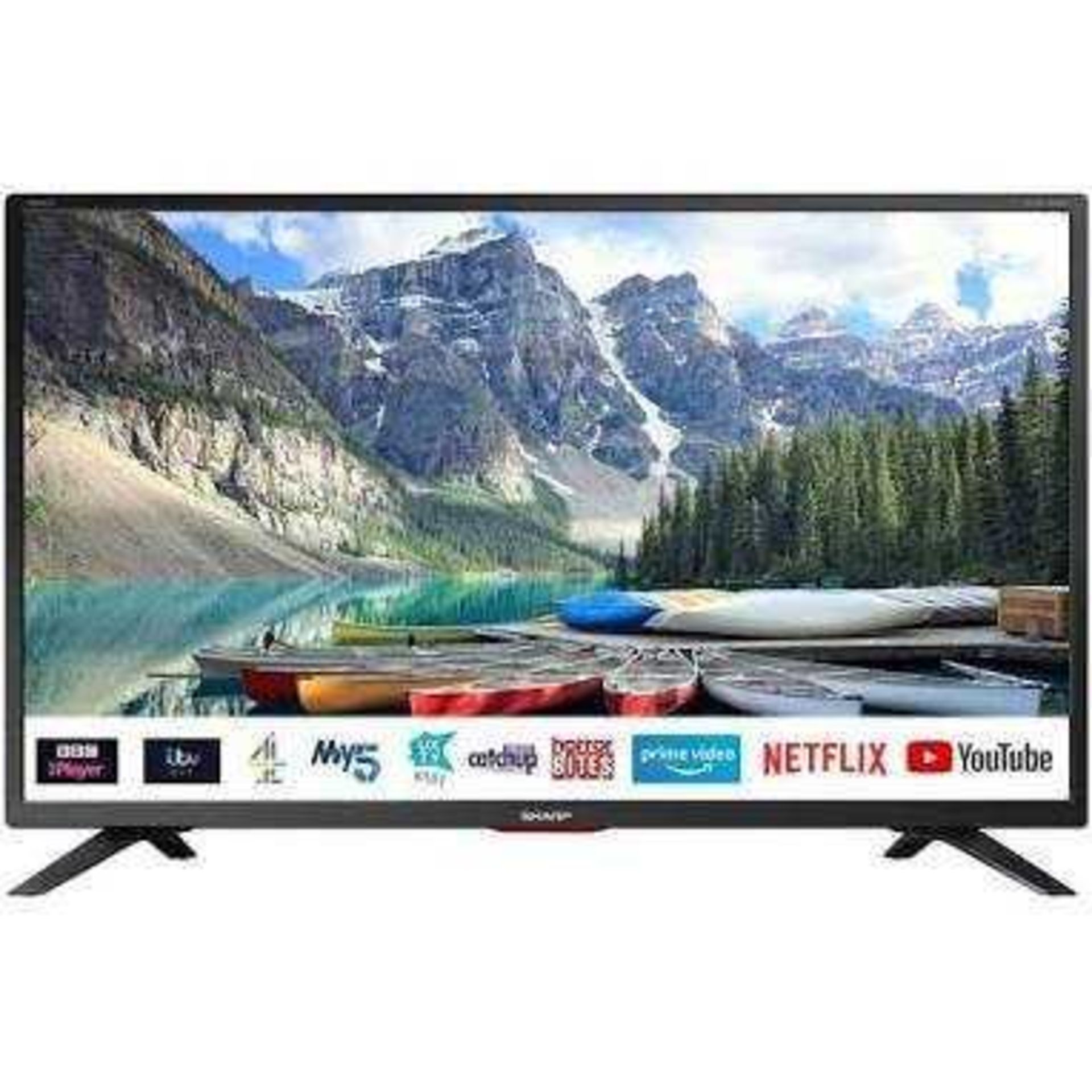 RRP £170 A Boxed Sharp 24" Tv