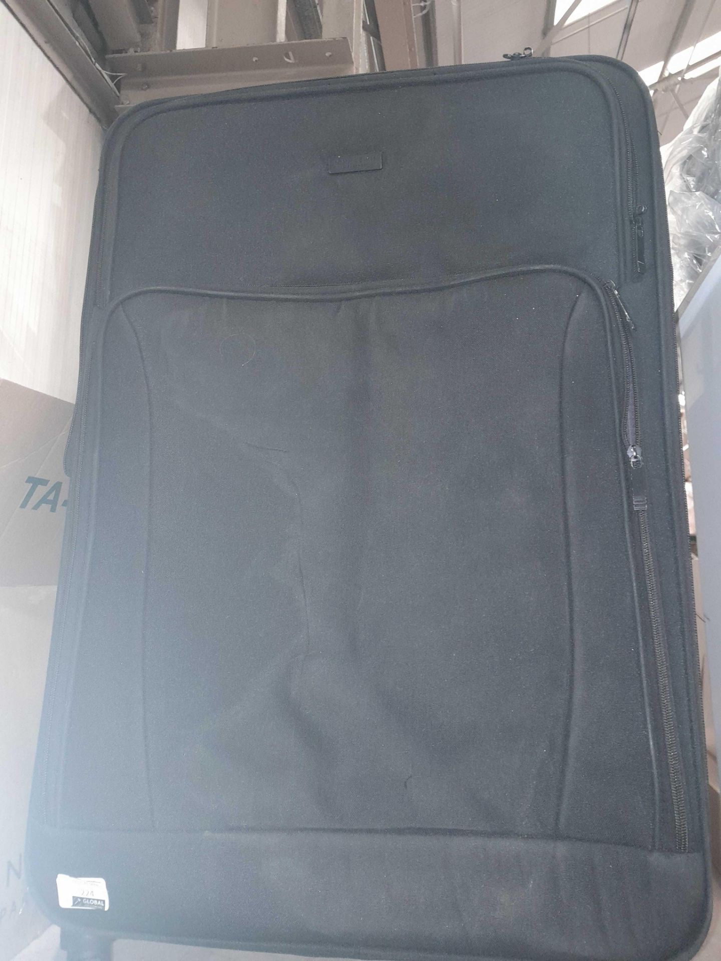 RRP £100 John Lewis Black Suitcase - Image 2 of 2