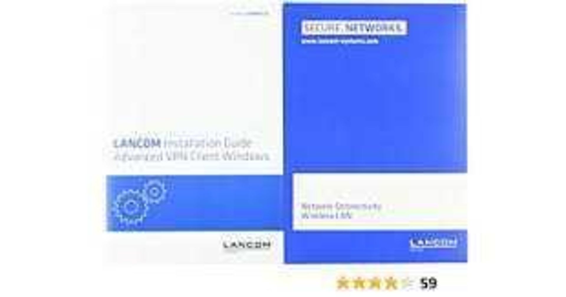 RRP £220 Brand New Lancom Installation Guide Advanced Vpn Windows X2 (S) (Condition Reports Availabl