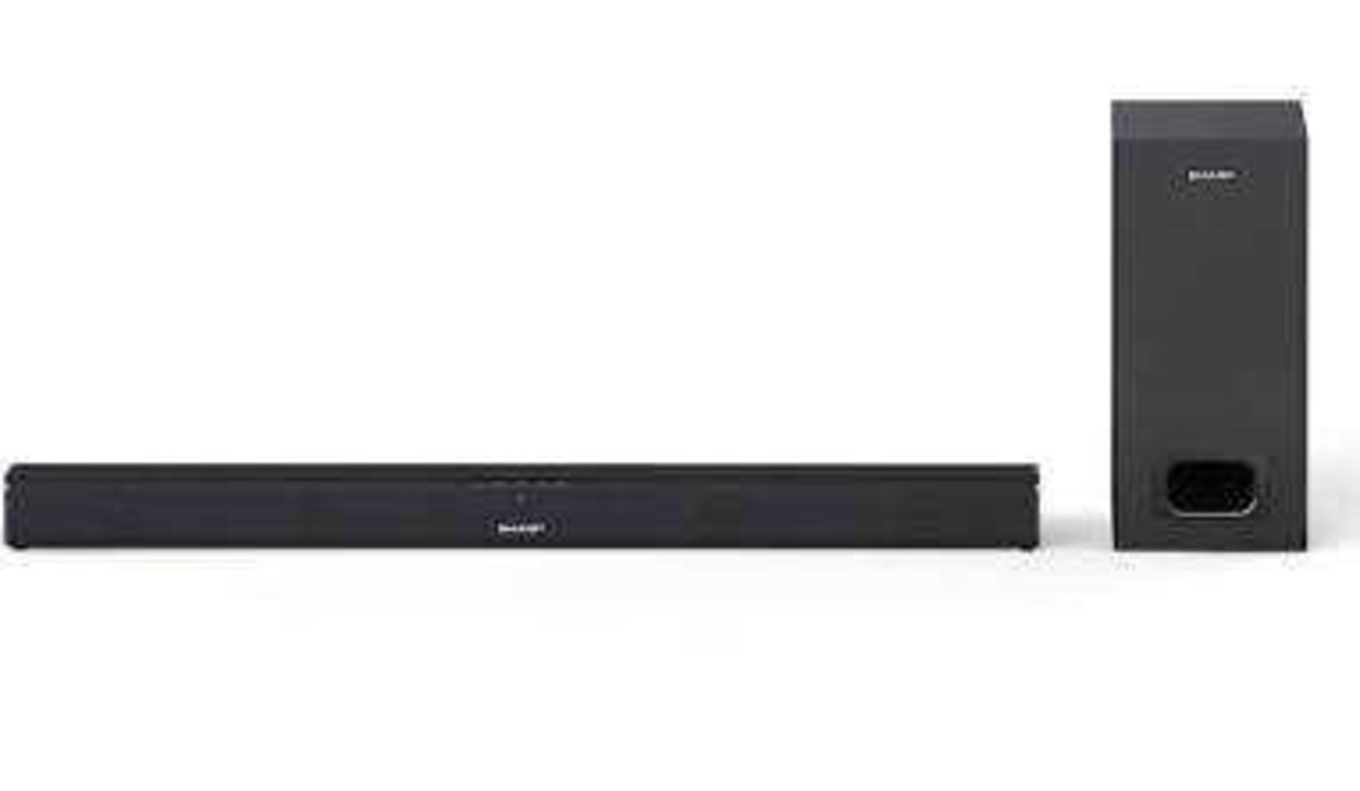 RRP £100 A Boxed Sharp 2.1 Soundbar Home Theatre System