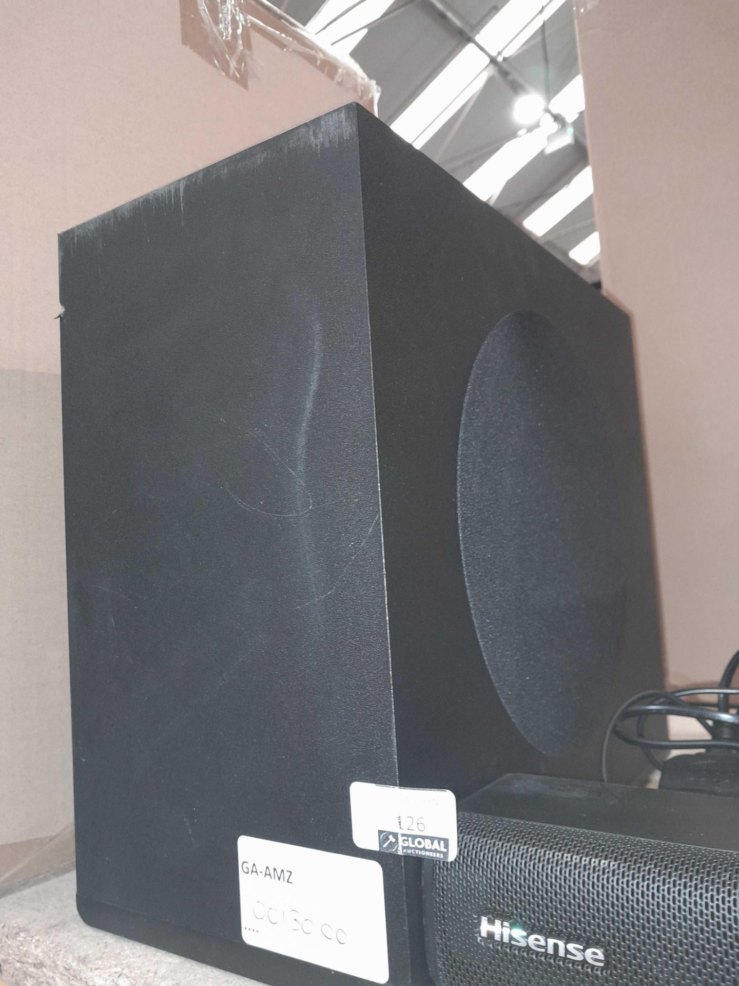 RRP £130 Hisense Wireless Subwoofer - Image 2 of 3