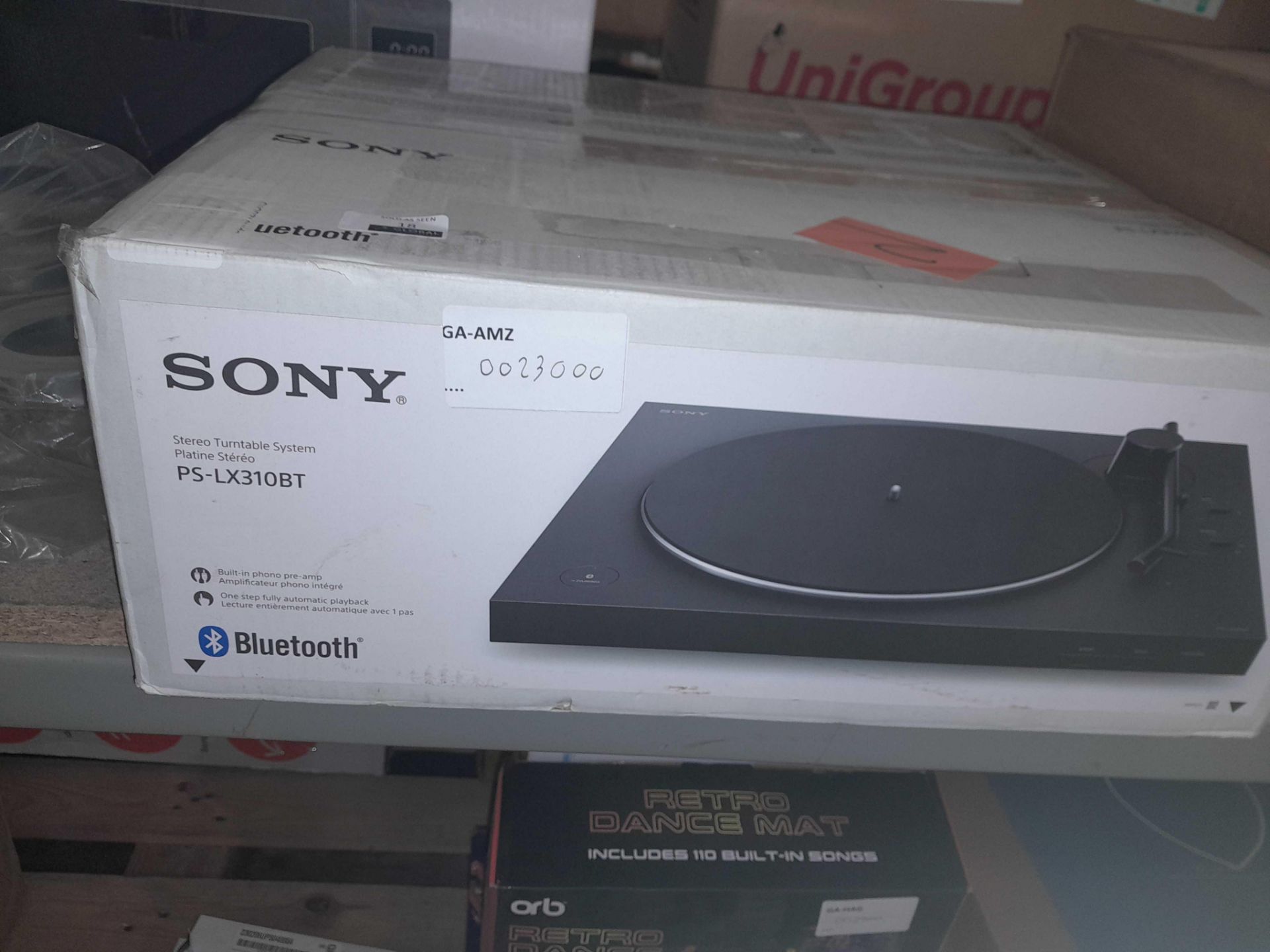 RRP £230 Boxed Sony Stereo Turntable System - Image 2 of 2