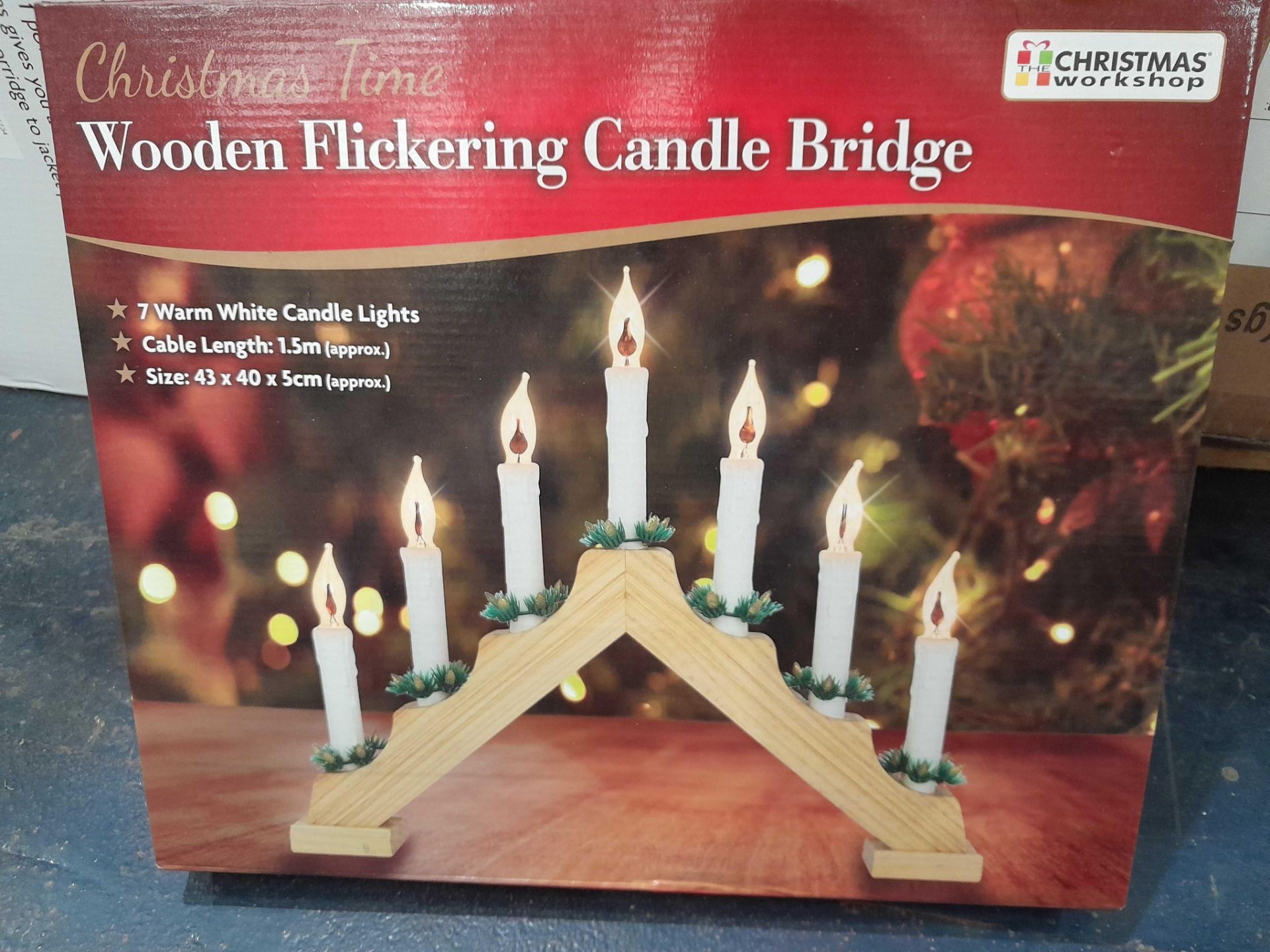 RRP £240 Brand New Boxed Christmas Time Candle Bridges - Image 3 of 3