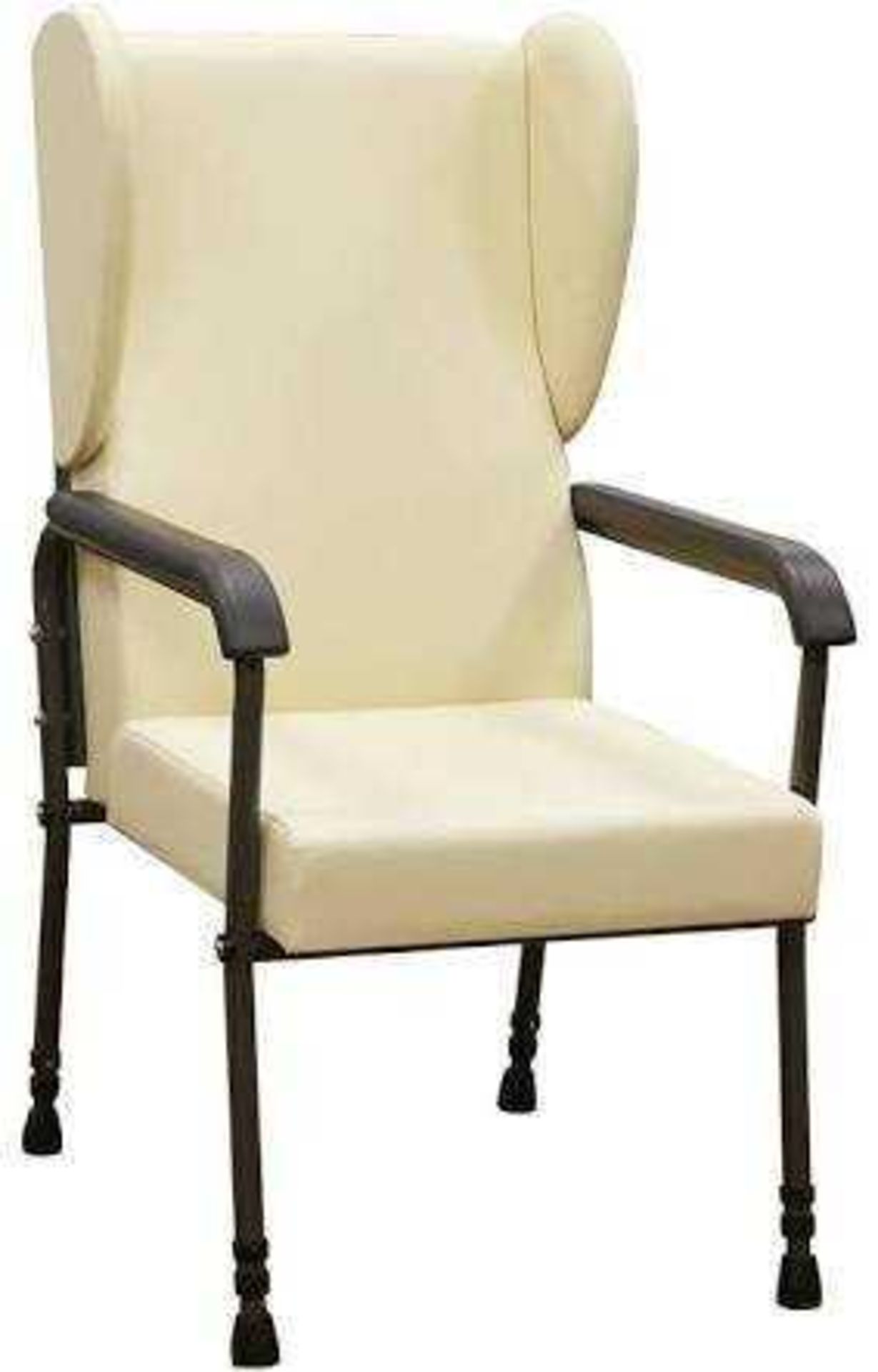 RRP £500 Aidapt Chair In Cream Wipe It Clean