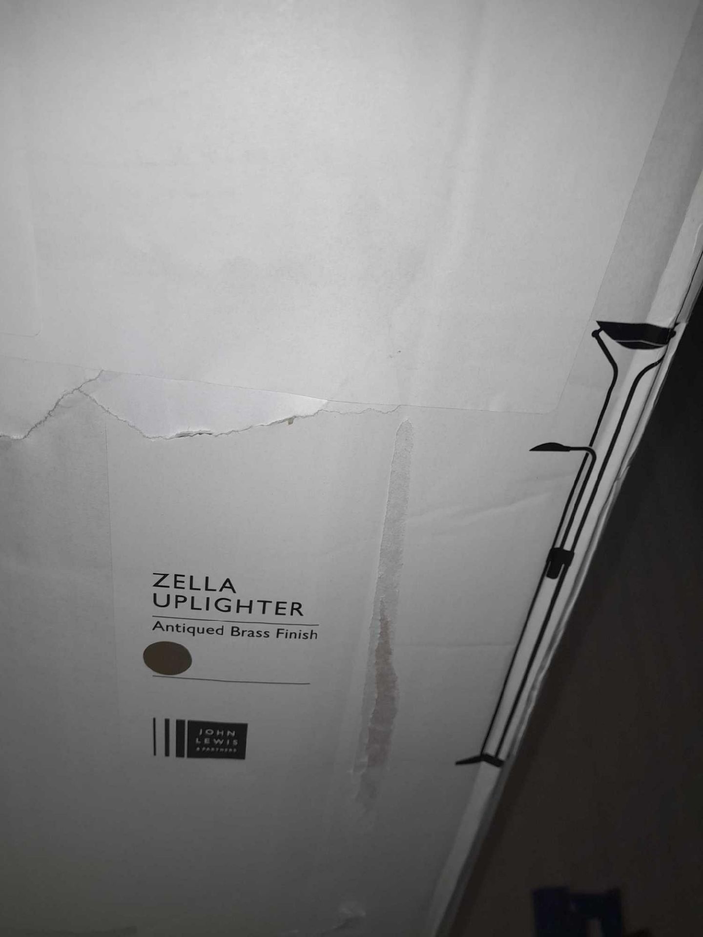 RRP £180 Lot Contains X2 Boxed Zella Uplighter