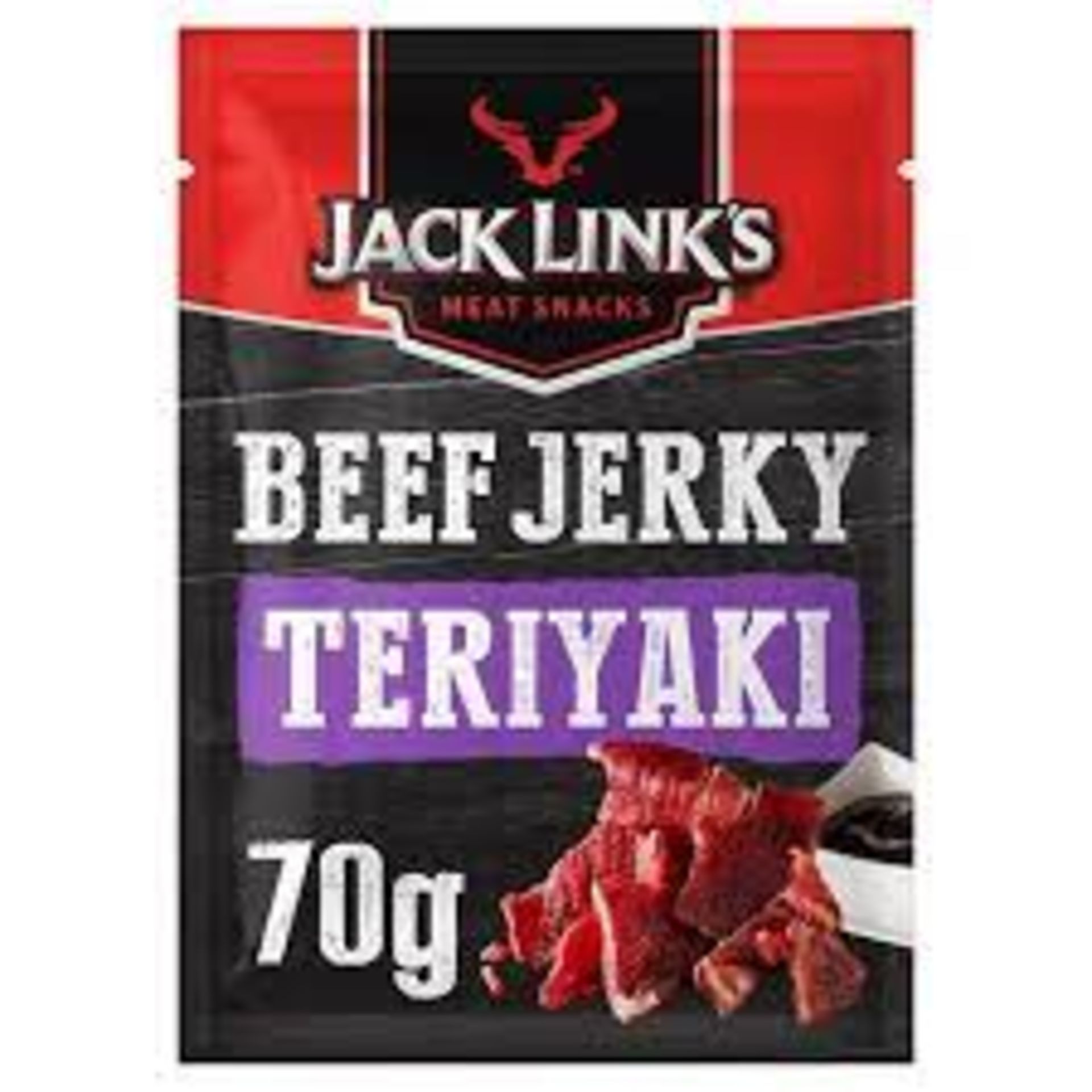 RRP £784 (Approx Count 89) (F86) spW40L2658C 22 x Jack Link's Teriyaki Beef Jerky 70g spW56L5284w